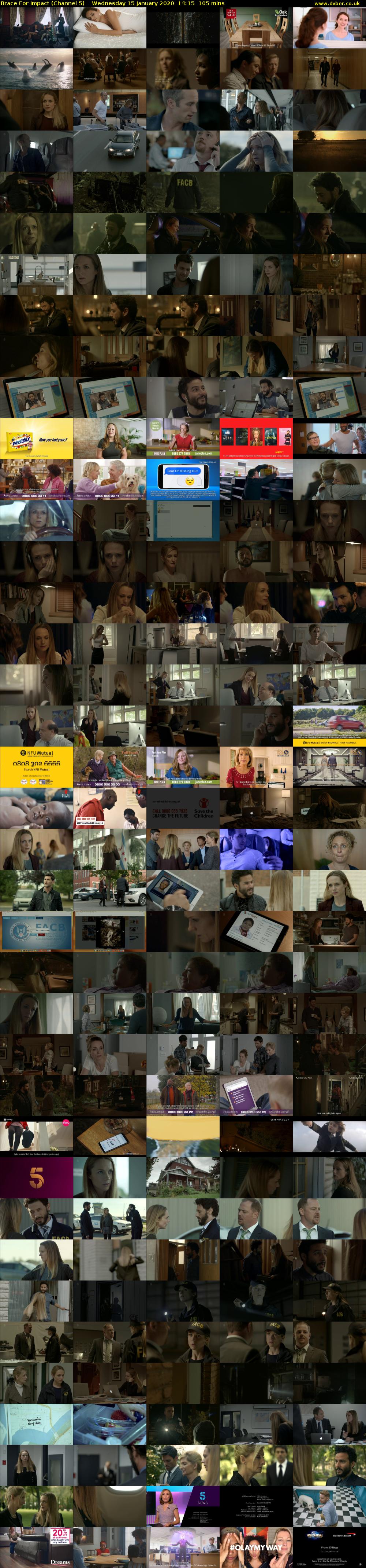 Brace For Impact (Channel 5) Wednesday 15 January 2020 14:15 - 16:00