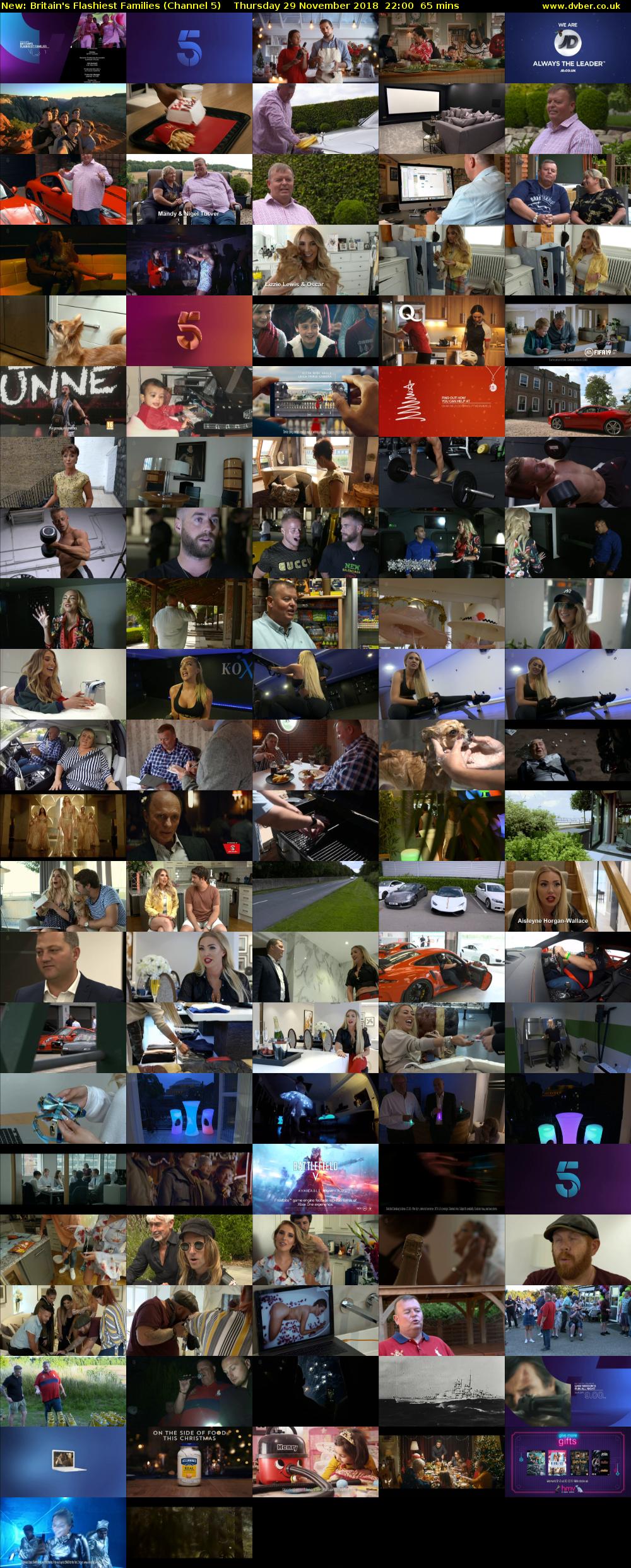 Britain's Flashiest Families (Channel 5) Thursday 29 November 2018 22:00 - 23:05