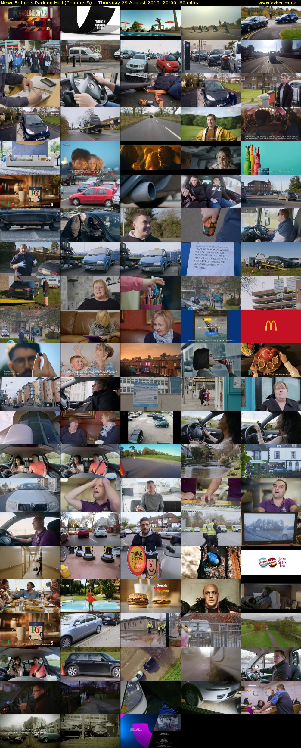 Britain's Parking Hell (Channel 5) Thursday 29 August 2019 20:00 - 21:00