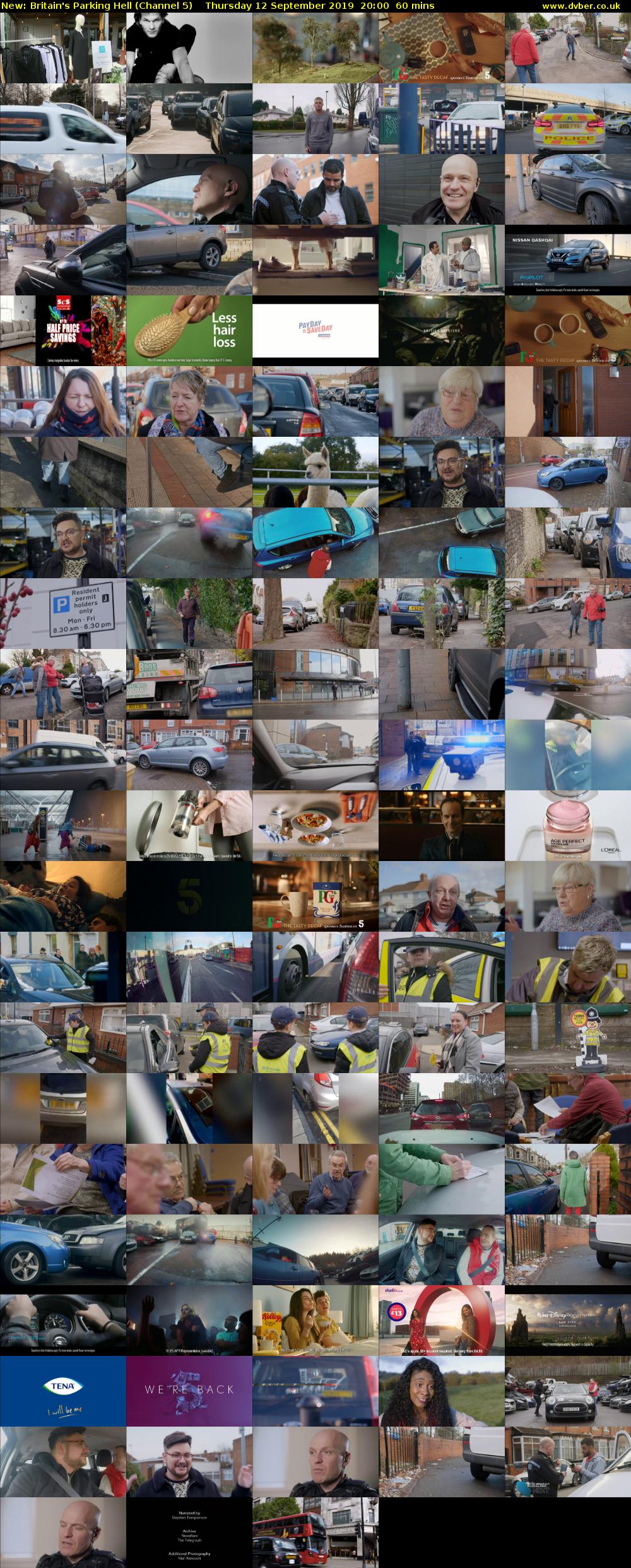 Britain's Parking Hell (Channel 5) Thursday 12 September 2019 20:00 - 21:00