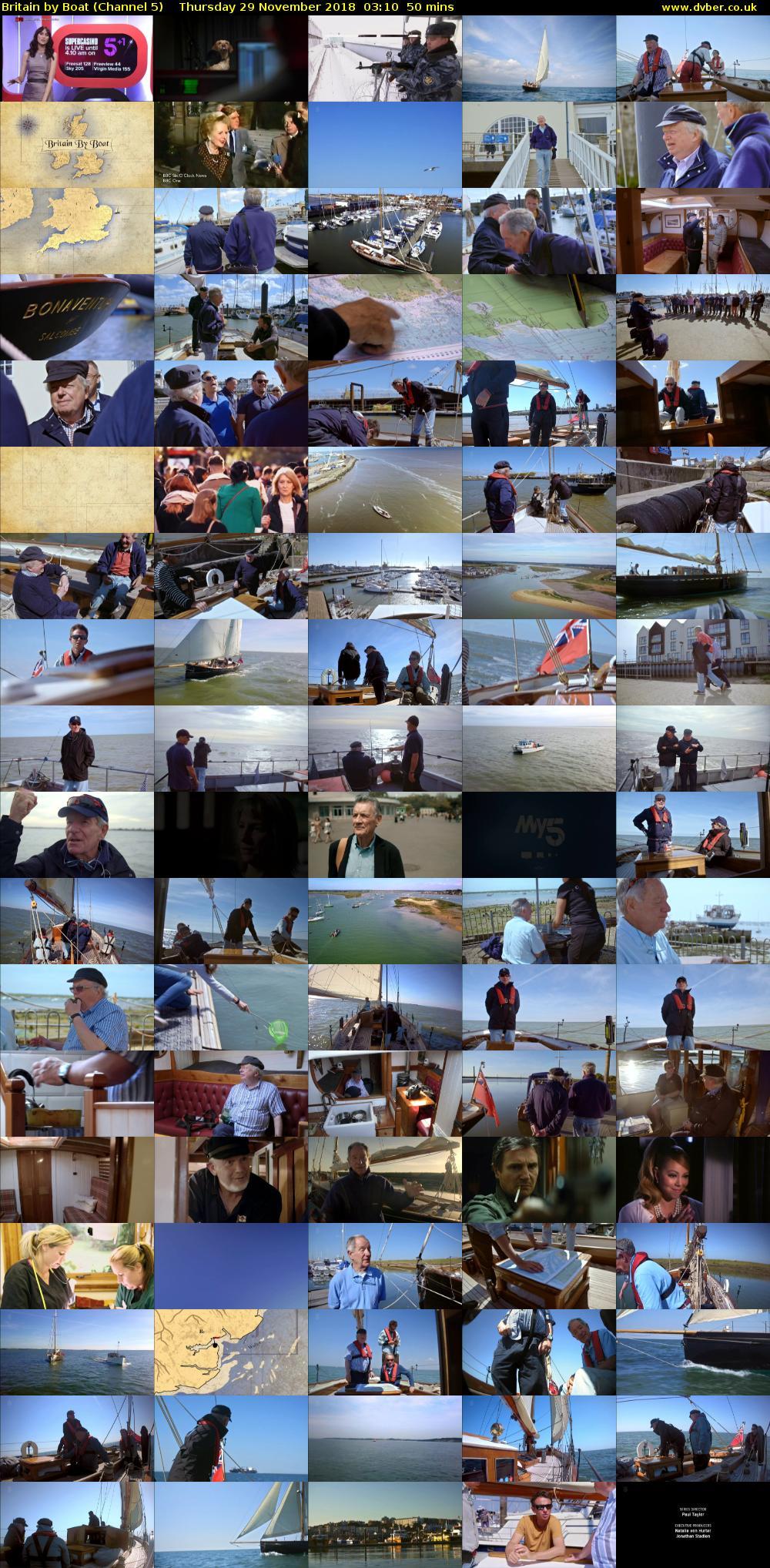 Britain by Boat (Channel 5) Thursday 29 November 2018 03:10 - 04:00