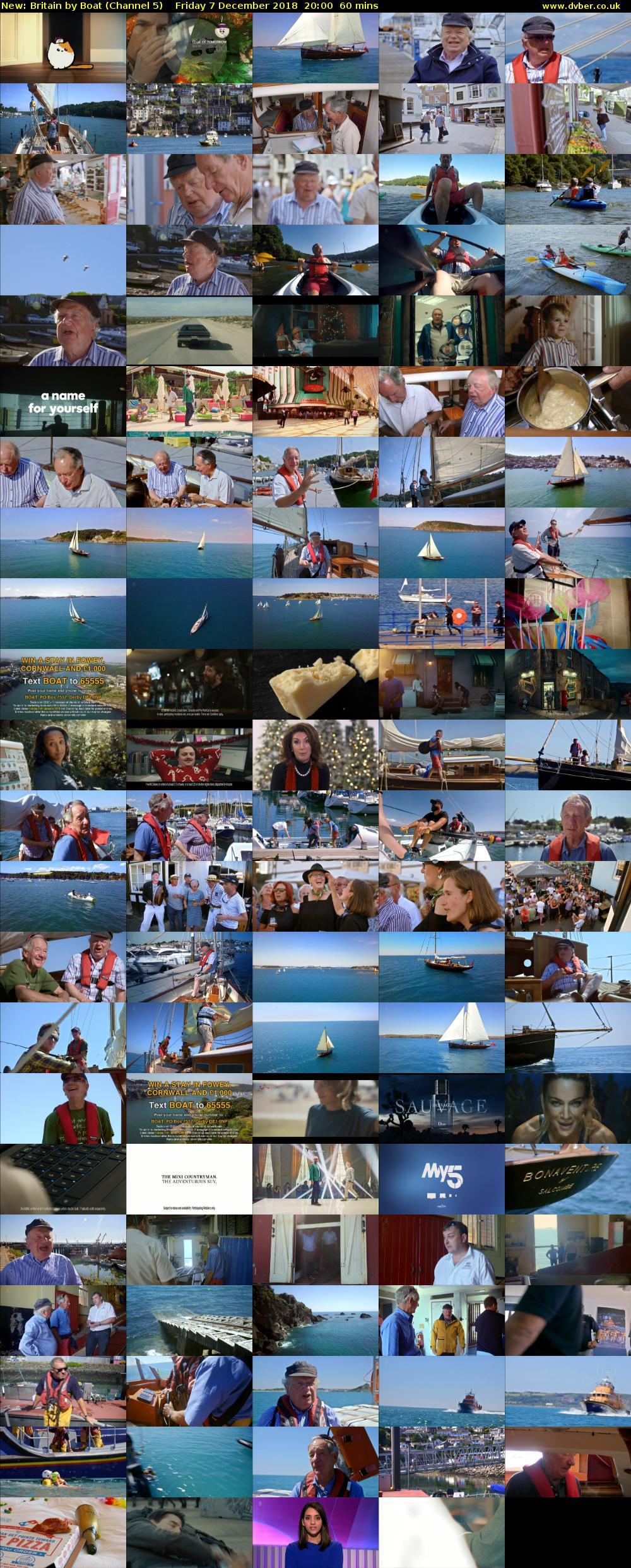 Britain by Boat (Channel 5) Friday 7 December 2018 20:00 - 21:00