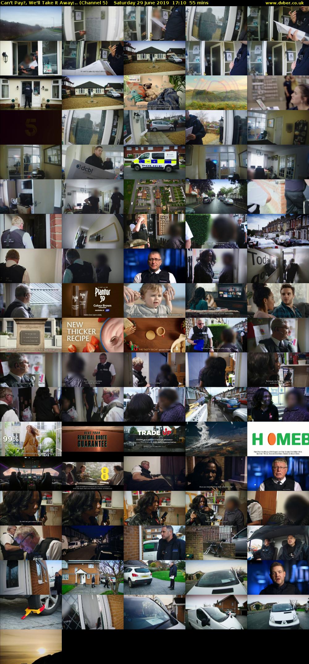 Can't Pay?, We'll Take It Away:.. (Channel 5) Saturday 29 June 2019 17:10 - 18:05