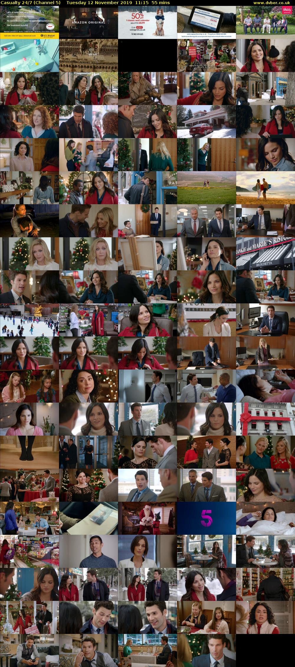 Casualty 24/7 (Channel 5) Tuesday 12 November 2019 11:15 - 12:10