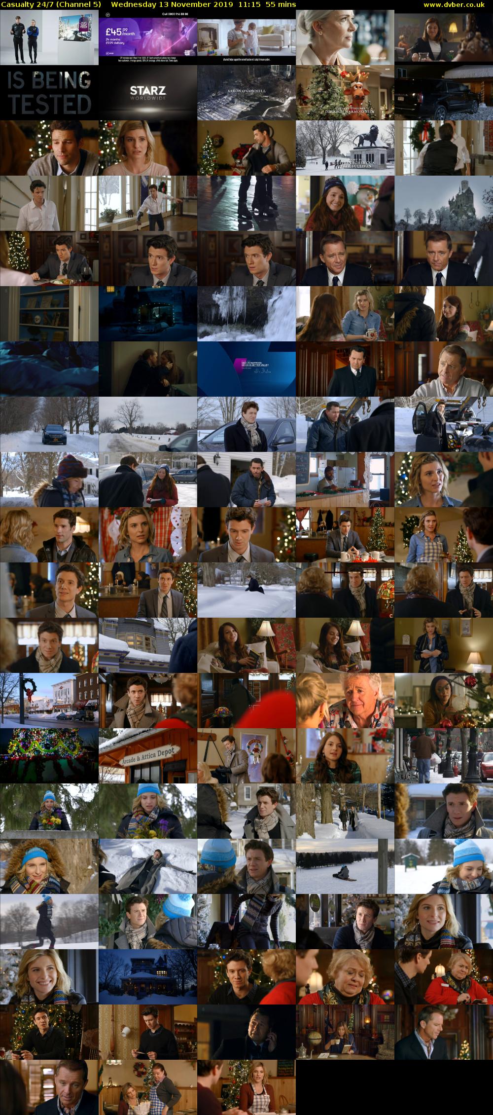 Casualty 24/7 (Channel 5) Wednesday 13 November 2019 11:15 - 12:10