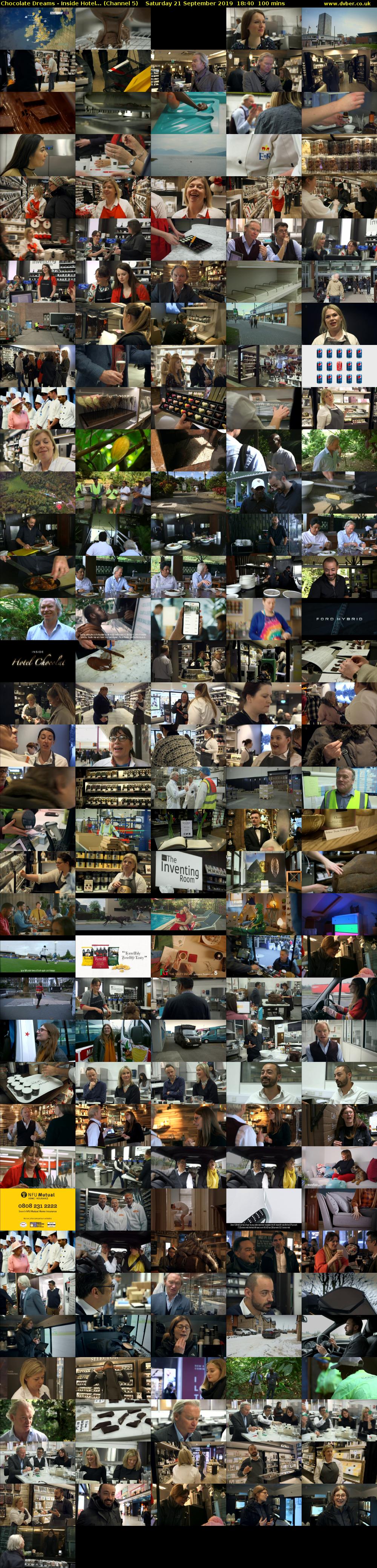 Chocolate Dreams - Inside Hotel... (Channel 5) Saturday 21 September 2019 18:40 - 20:20