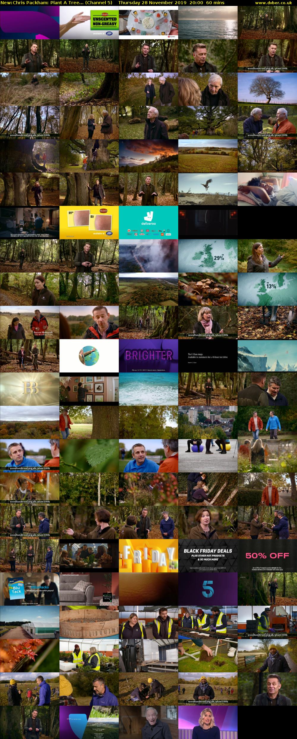 Chris Packham: Plant A Tree... (Channel 5) Thursday 28 November 2019 20:00 - 21:00