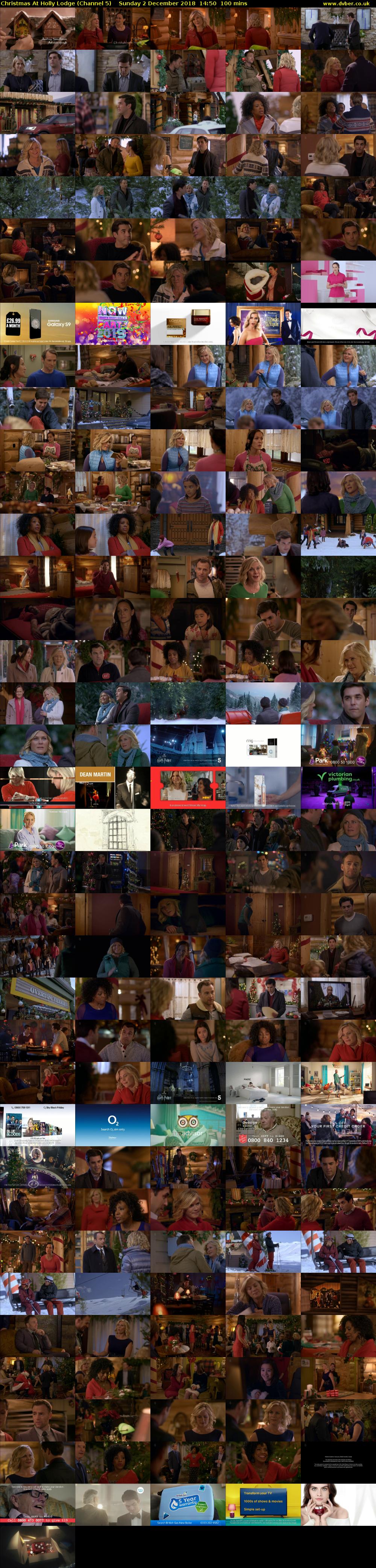 Christmas At Holly Lodge (Channel 5) Sunday 2 December 2018 14:50 - 16:30