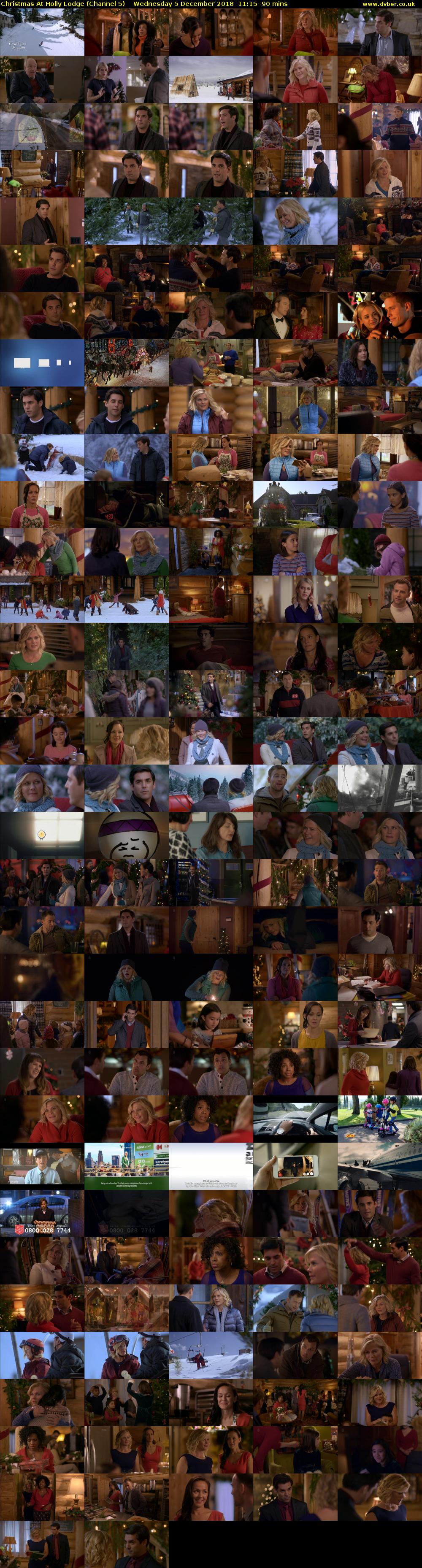 Christmas At Holly Lodge (Channel 5) Wednesday 5 December 2018 11:15 - 12:45