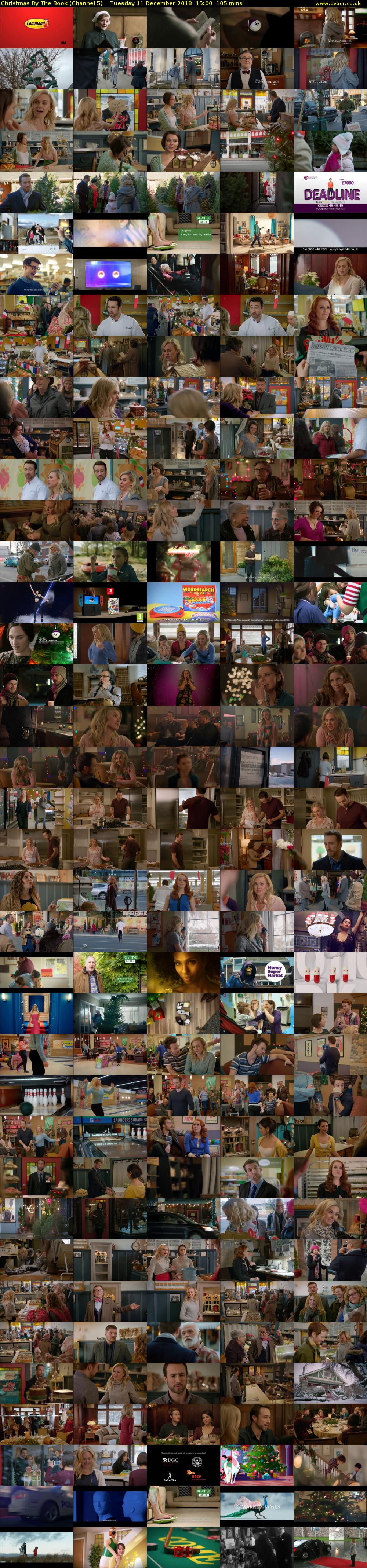 Christmas By The Book (Channel 5) Tuesday 11 December 2018 15:00 - 16:45