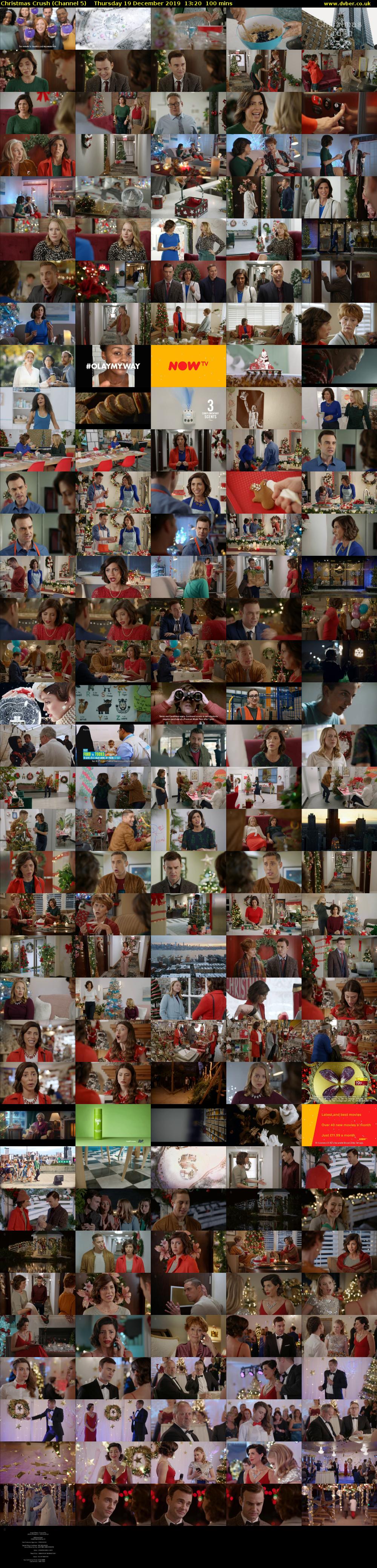 Christmas Crush (Channel 5) Thursday 19 December 2019 13:20 - 15:00