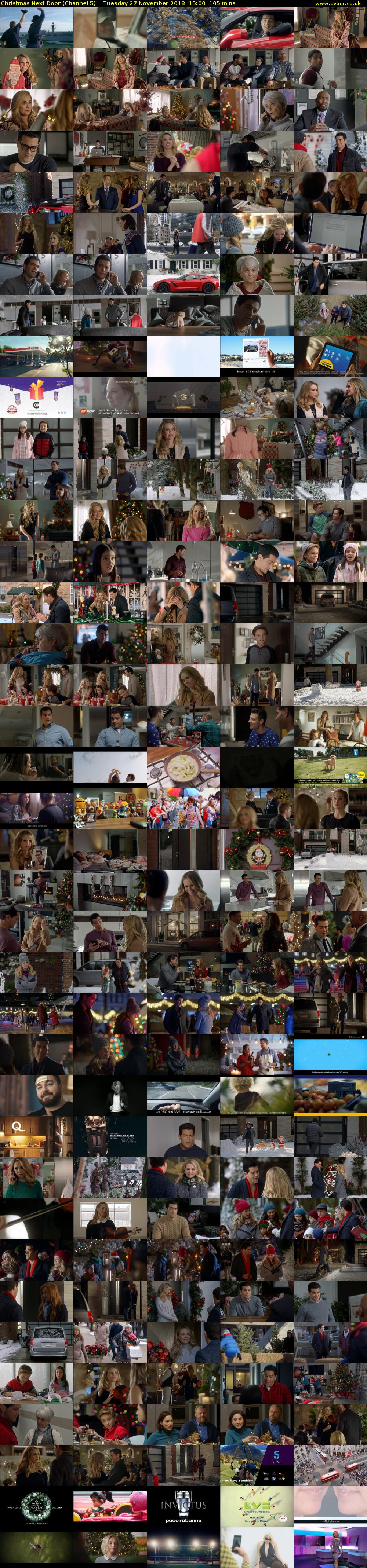 Christmas Next Door (Channel 5) Tuesday 27 November 2018 15:00 - 16:45