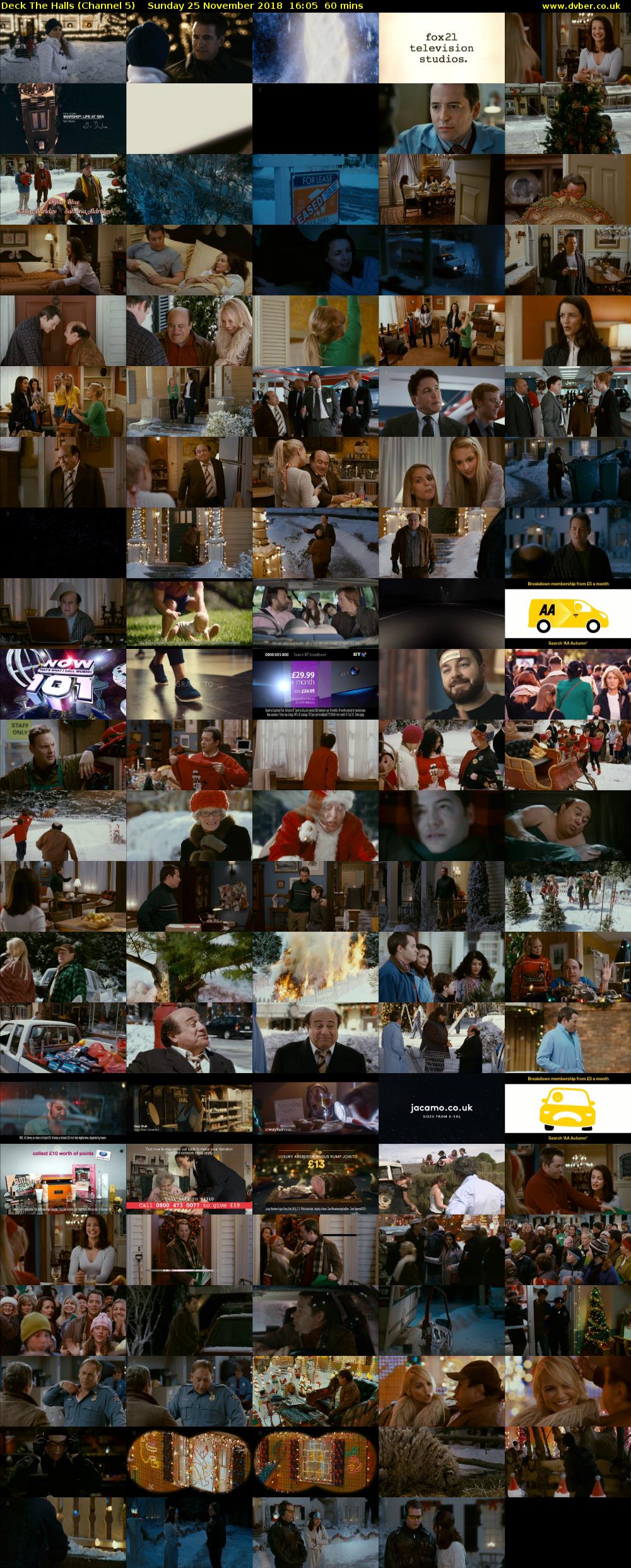 Deck The Halls (Channel 5) Sunday 25 November 2018 16:05 - 17:05