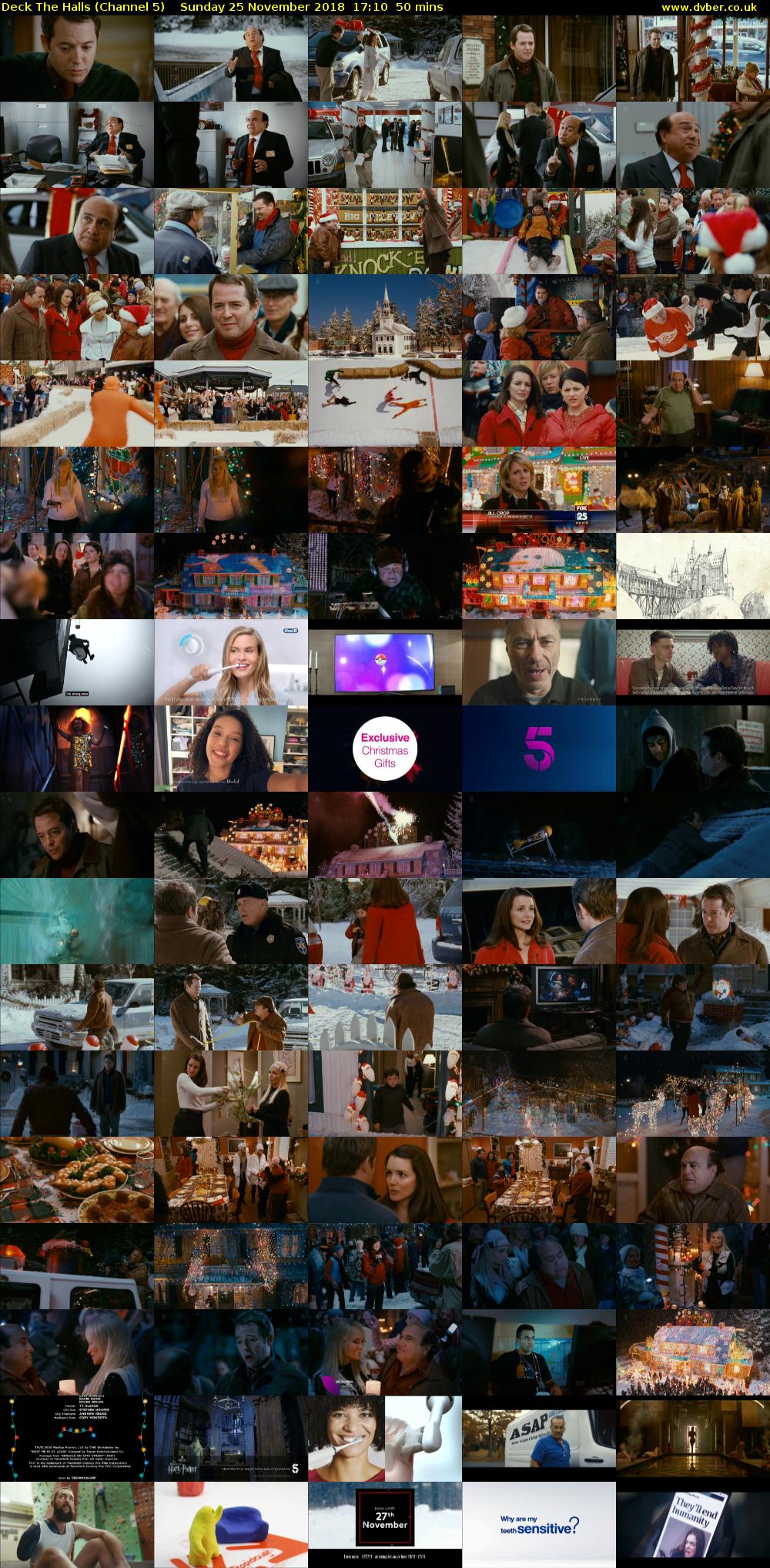 Deck The Halls (Channel 5) Sunday 25 November 2018 17:10 - 18:00