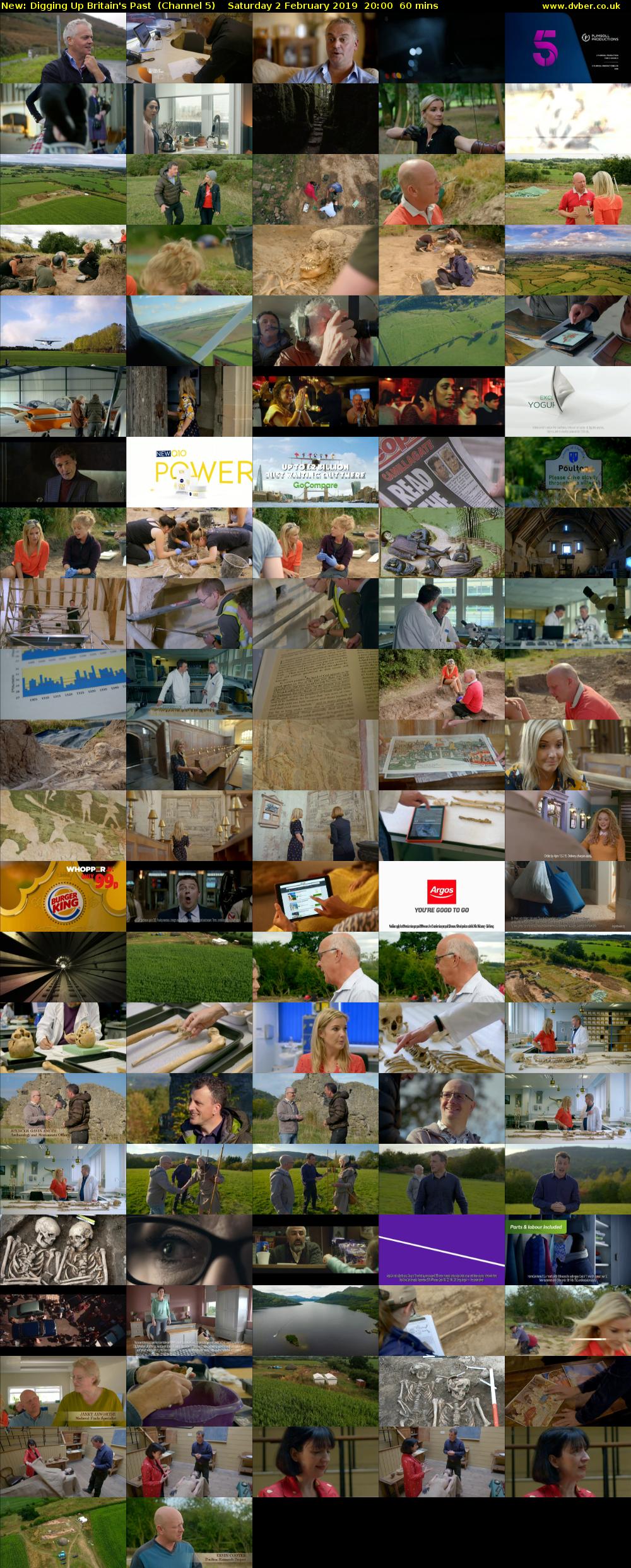 Digging Up Britain's Past (Channel 5) Saturday 2 February 2019 20:00 - 21:00