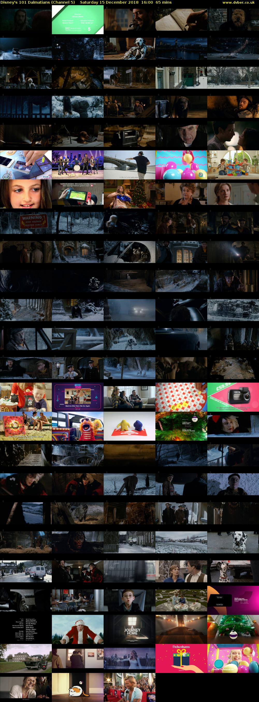 Disney's 101 Dalmatians (Channel 5) Saturday 15 December 2018 16:00 - 17:05