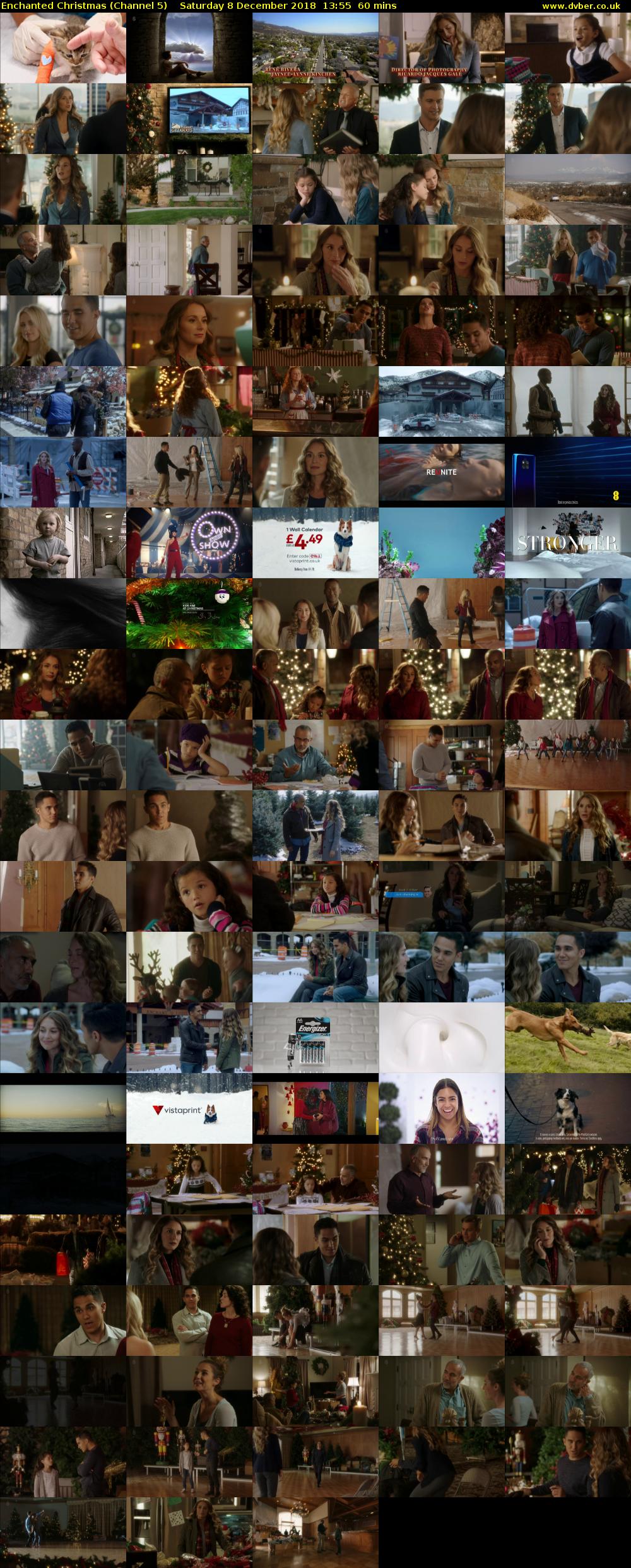 Enchanted Christmas (Channel 5) Saturday 8 December 2018 13:55 - 14:55