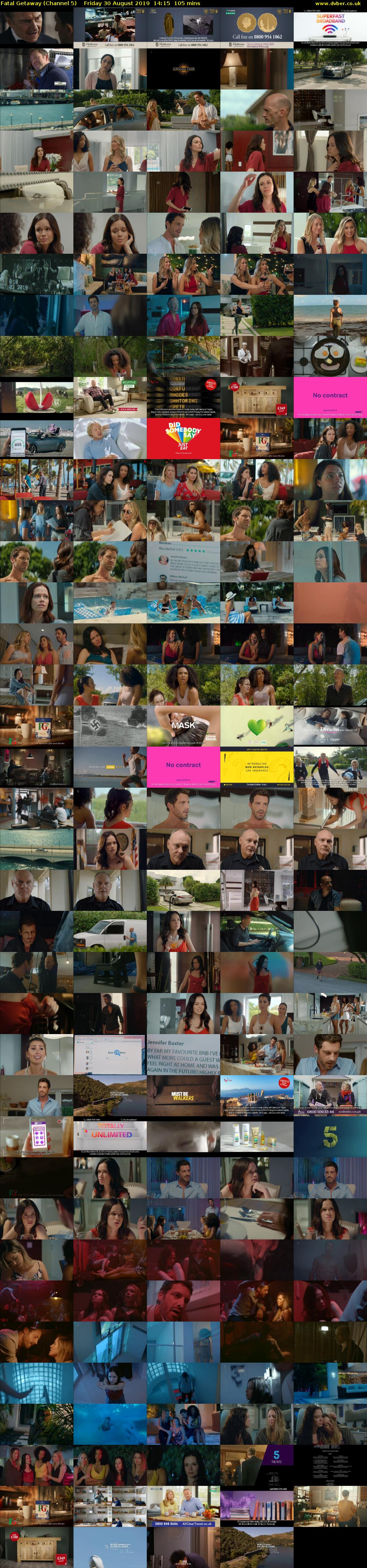 Fatal Getaway (Channel 5) Friday 30 August 2019 14:15 - 16:00