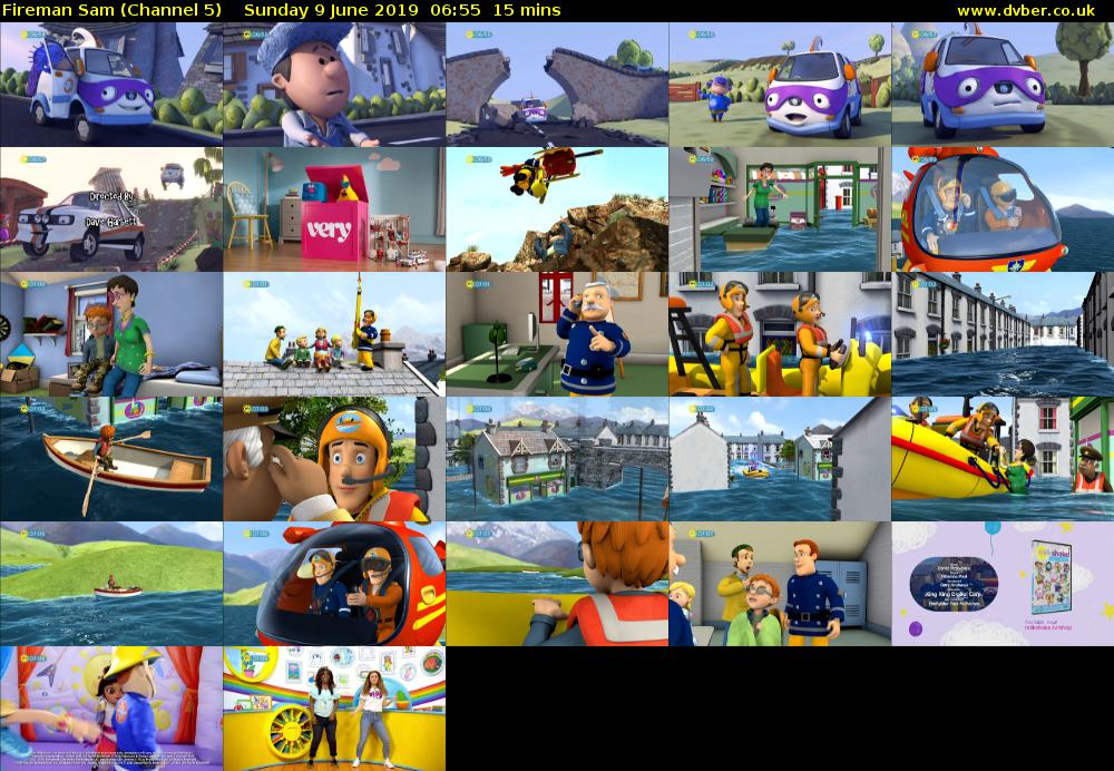 Fireman Sam (Channel 5) Sunday 9 June 2019 06:55 - 07:10