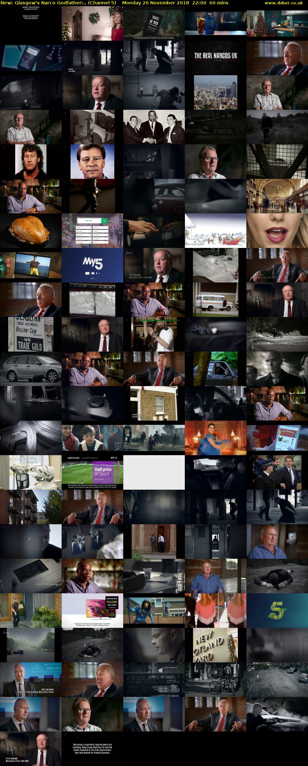 Glasgow's Narco Godfather:.. (Channel 5) Monday 26 November 2018 22:00 - 23:00