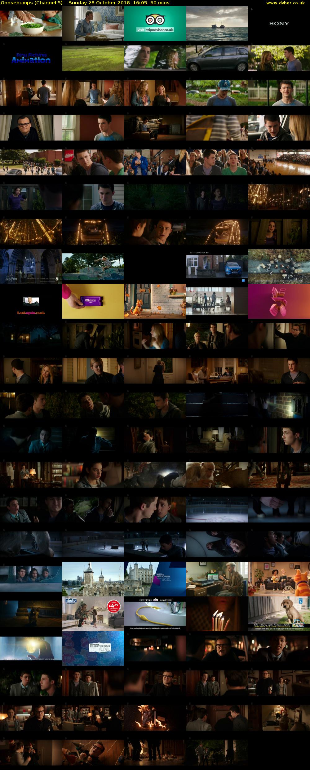 Goosebumps (Channel 5) Sunday 28 October 2018 16:05 - 17:05