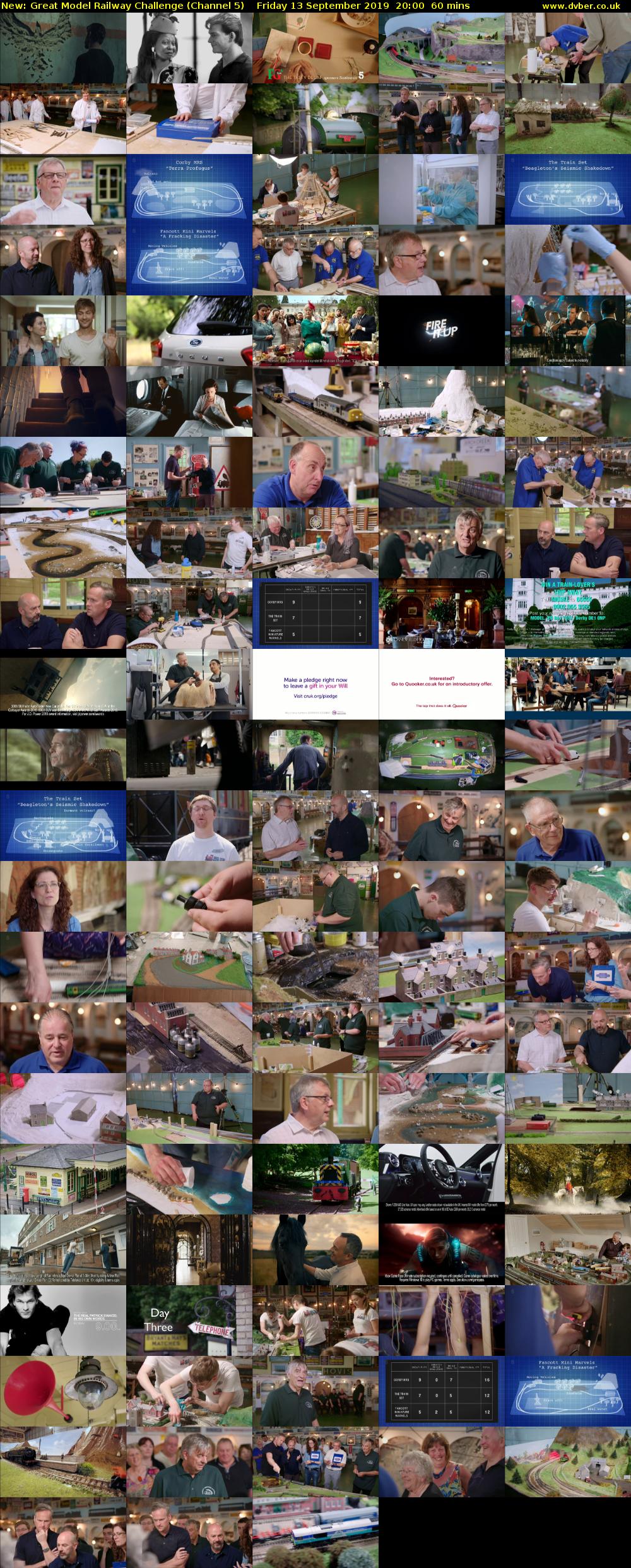 Great Model Railway Challenge (Channel 5) Friday 13 September 2019 20:00 - 21:00