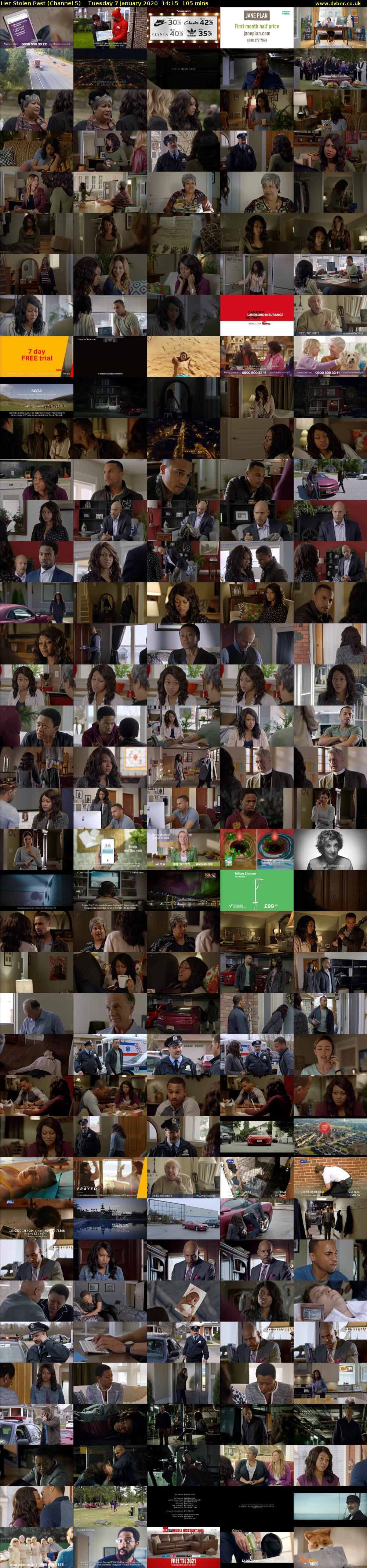 Her Stolen Past (Channel 5) Tuesday 7 January 2020 14:15 - 16:00