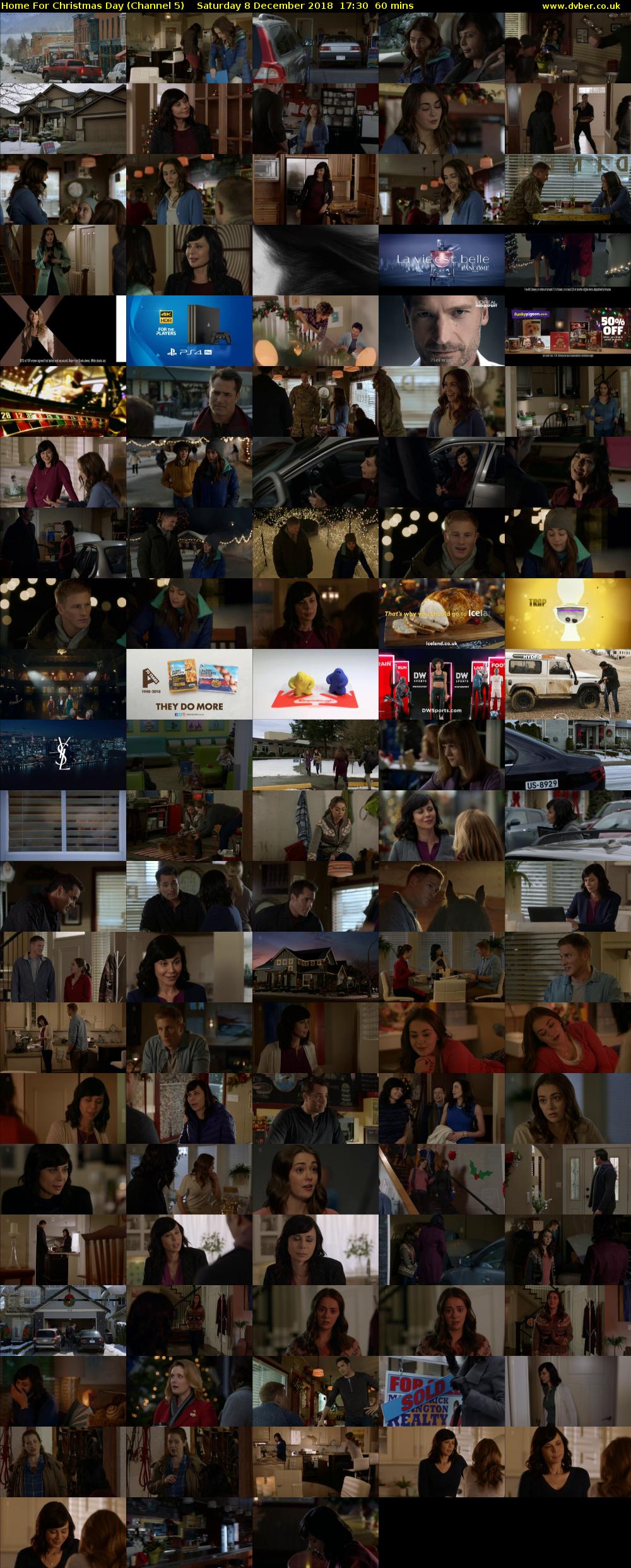 Home For Christmas Day (Channel 5) Saturday 8 December 2018 17:30 - 18:30