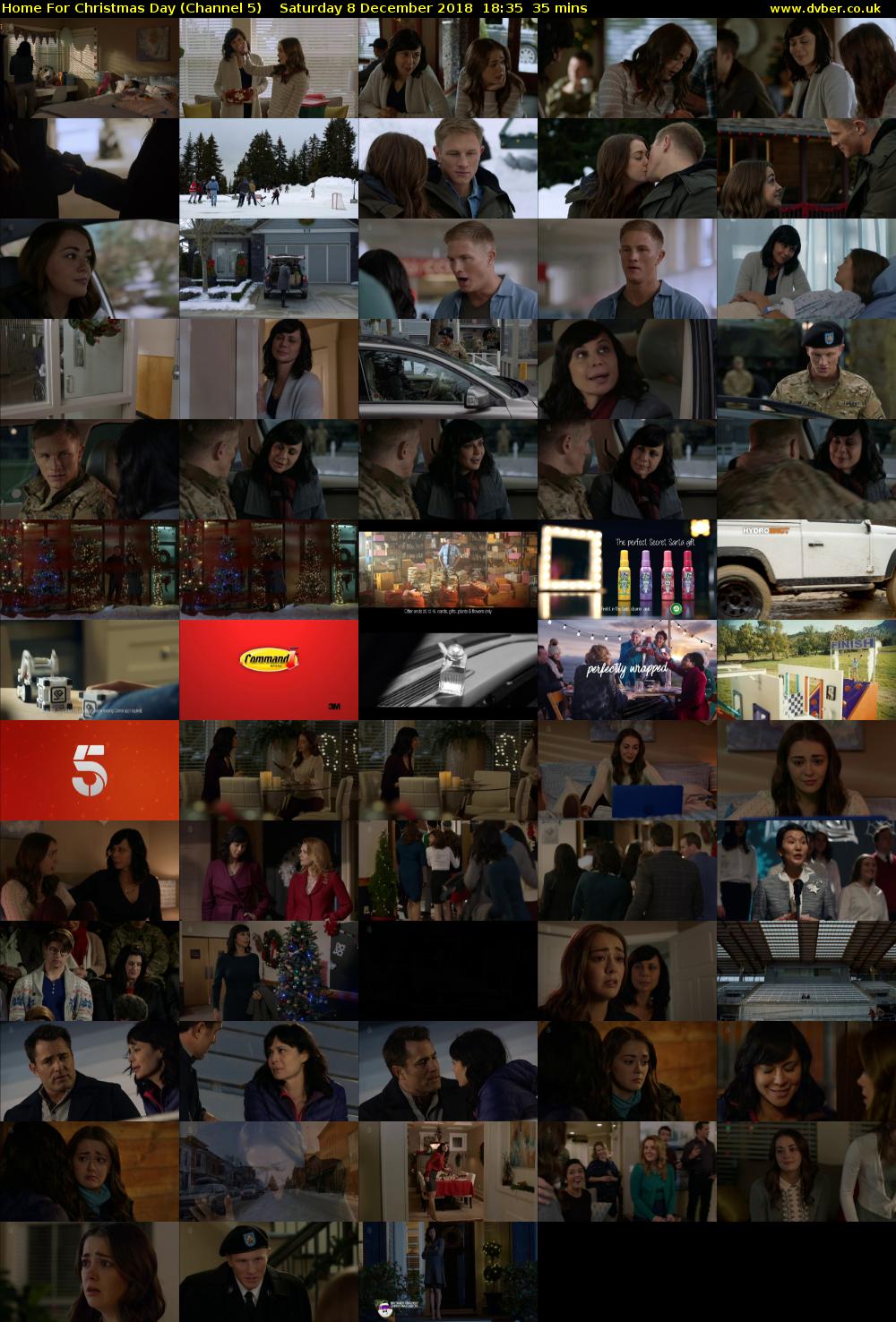 Home For Christmas Day (Channel 5) Saturday 8 December 2018 18:35 - 19:10