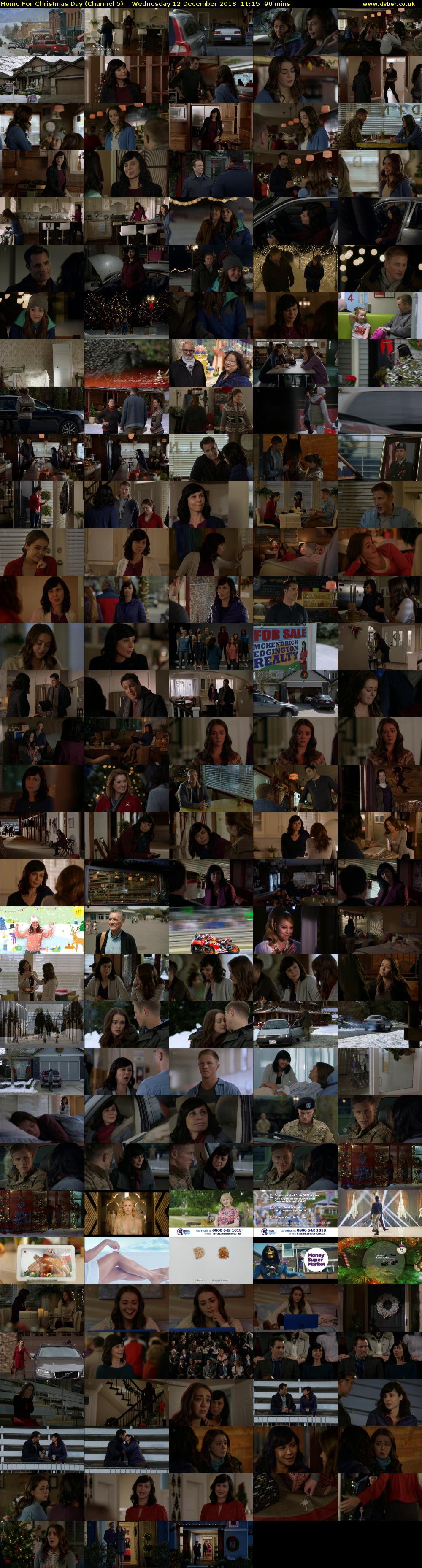 Home For Christmas Day (Channel 5) Wednesday 12 December 2018 11:15 - 12:45