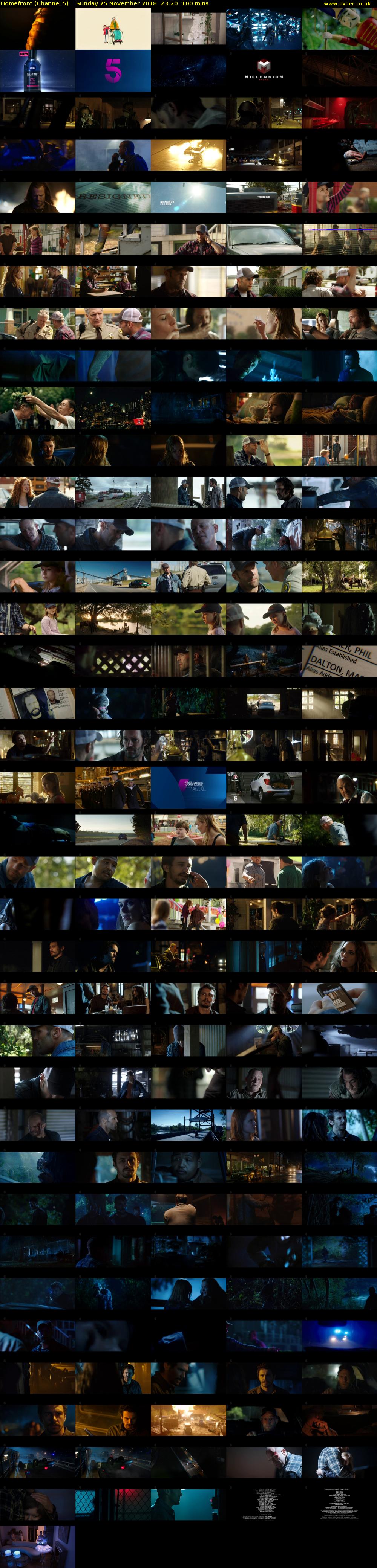 Homefront (Channel 5) Sunday 25 November 2018 23:20 - 01:00