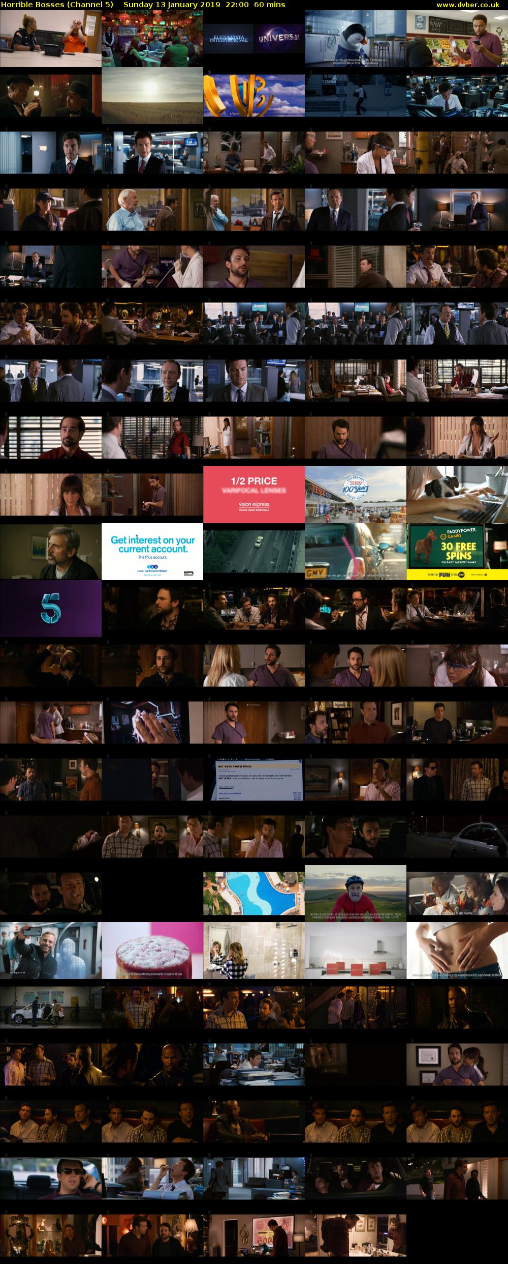 Horrible Bosses (Channel 5) Sunday 13 January 2019 22:00 - 23:00