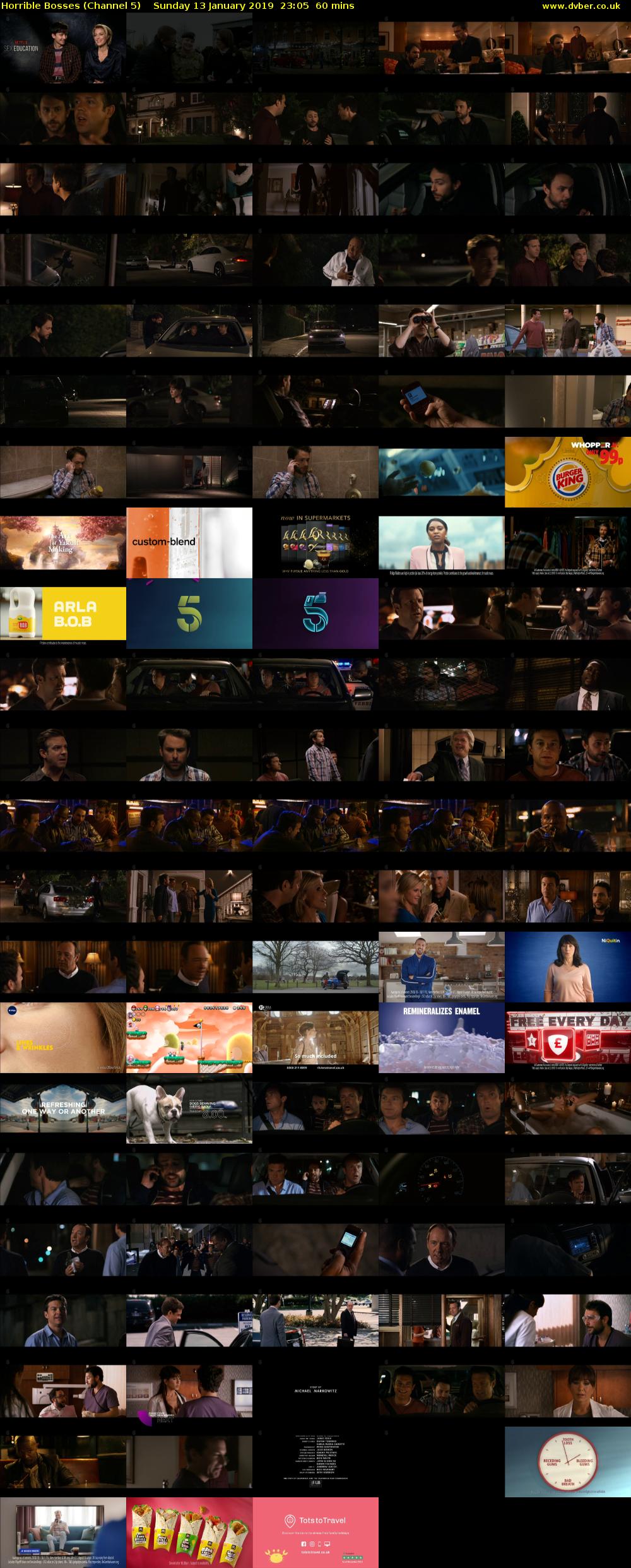 Horrible Bosses (Channel 5) Sunday 13 January 2019 23:05 - 00:05