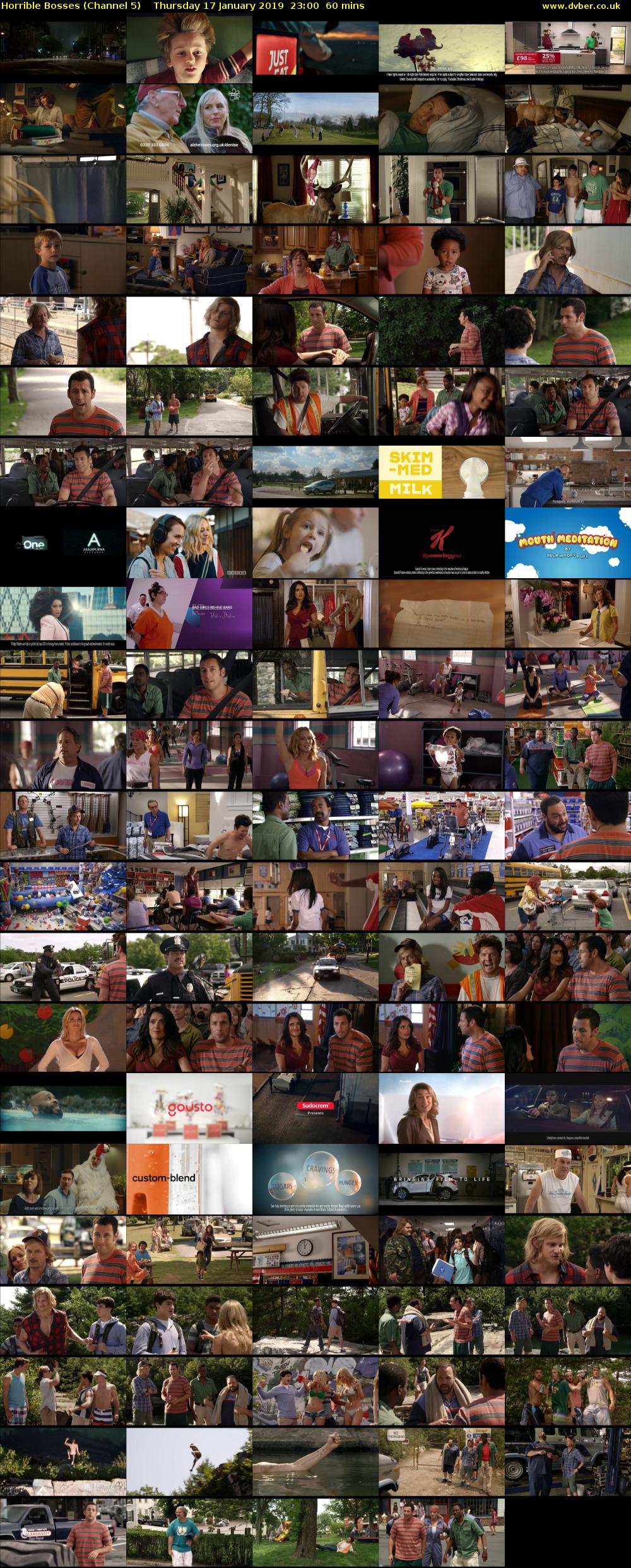 Horrible Bosses (Channel 5) Thursday 17 January 2019 23:00 - 00:00