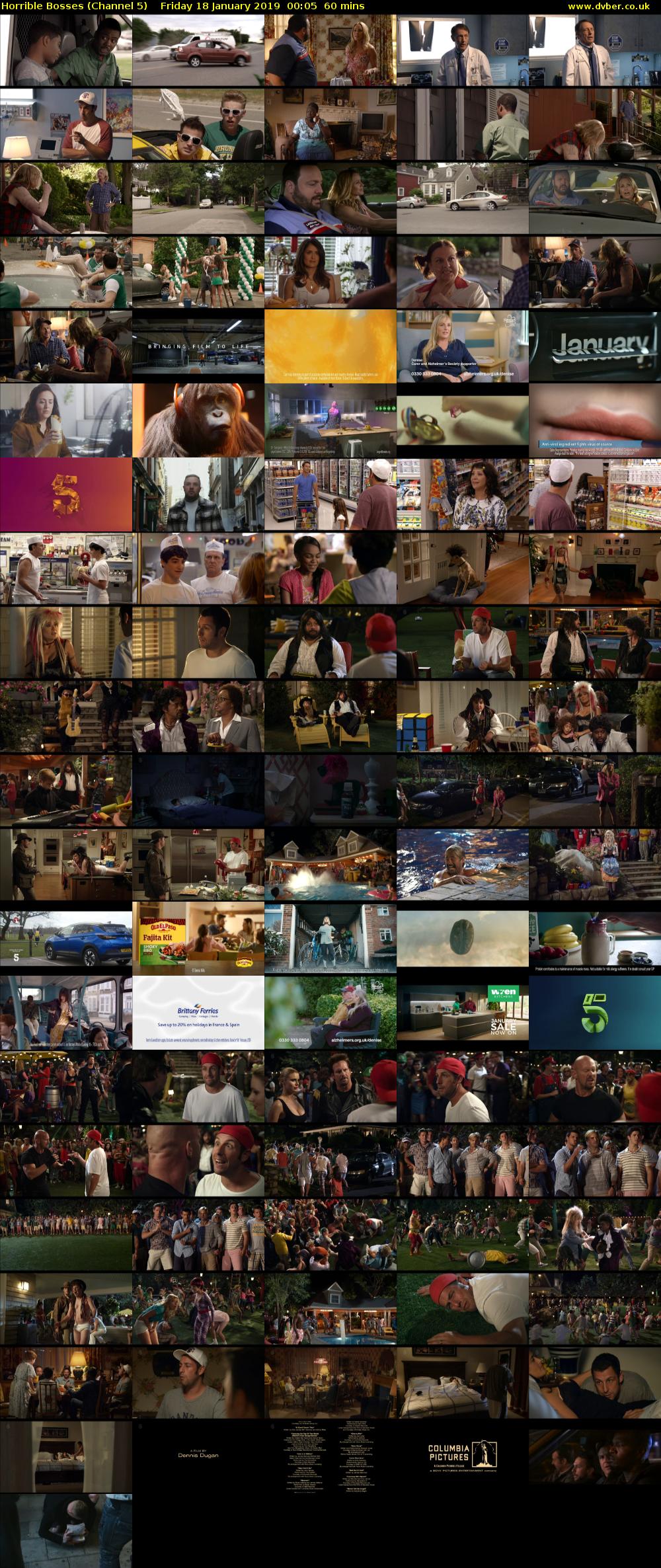 Horrible Bosses (Channel 5) Friday 18 January 2019 00:05 - 01:05