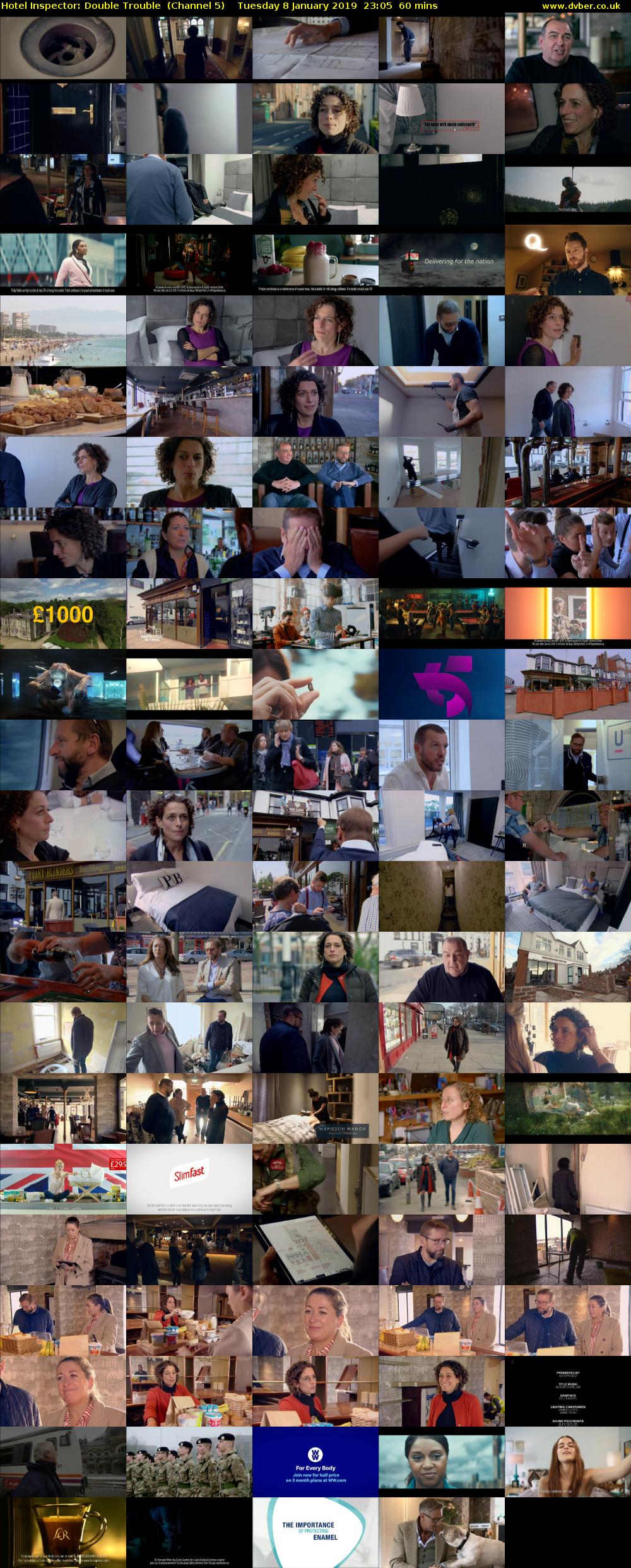 Hotel Inspector: Double Trouble  (Channel 5) Tuesday 8 January 2019 23:05 - 00:05