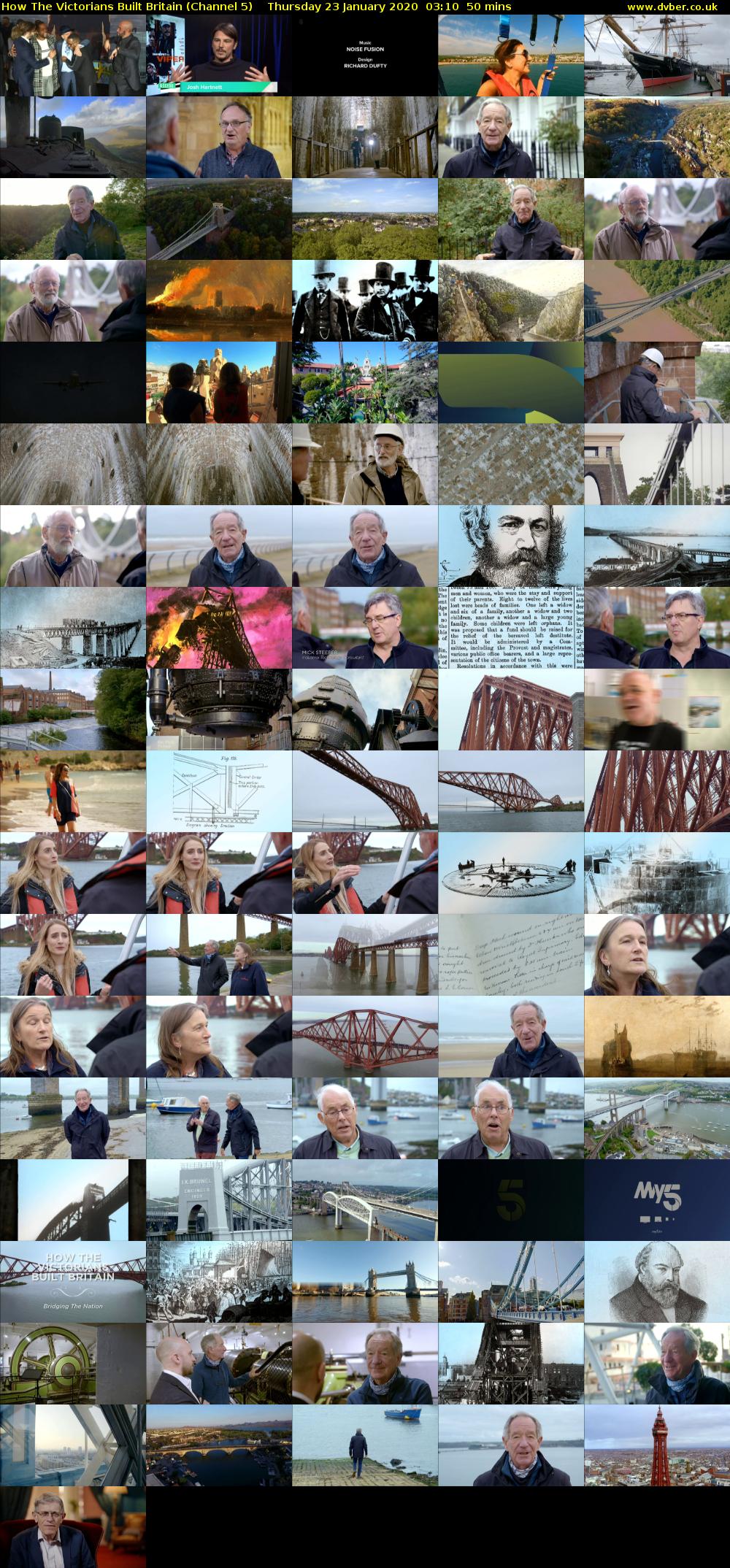 How The Victorians Built Britain (Channel 5) Thursday 23 January 2020 03:10 - 04:00