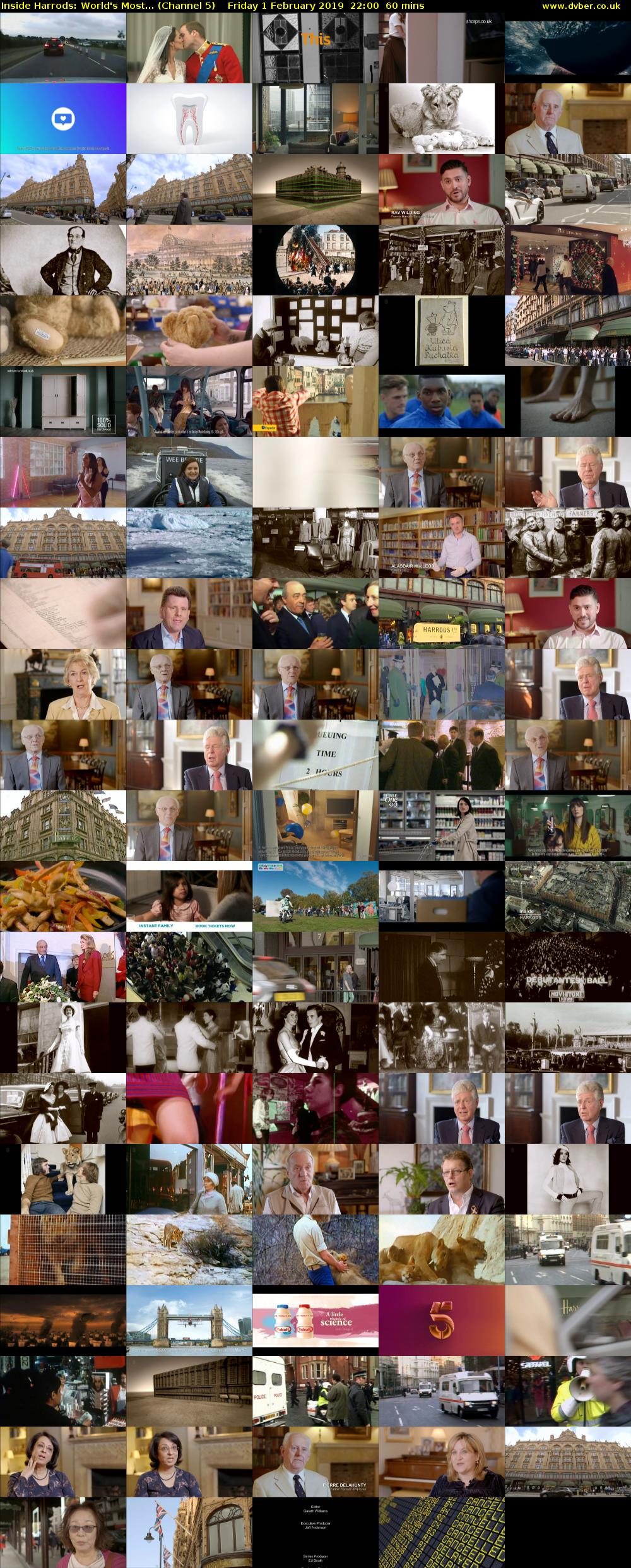 Inside Harrods: World's Most... (Channel 5) Friday 1 February 2019 22:00 - 23:00