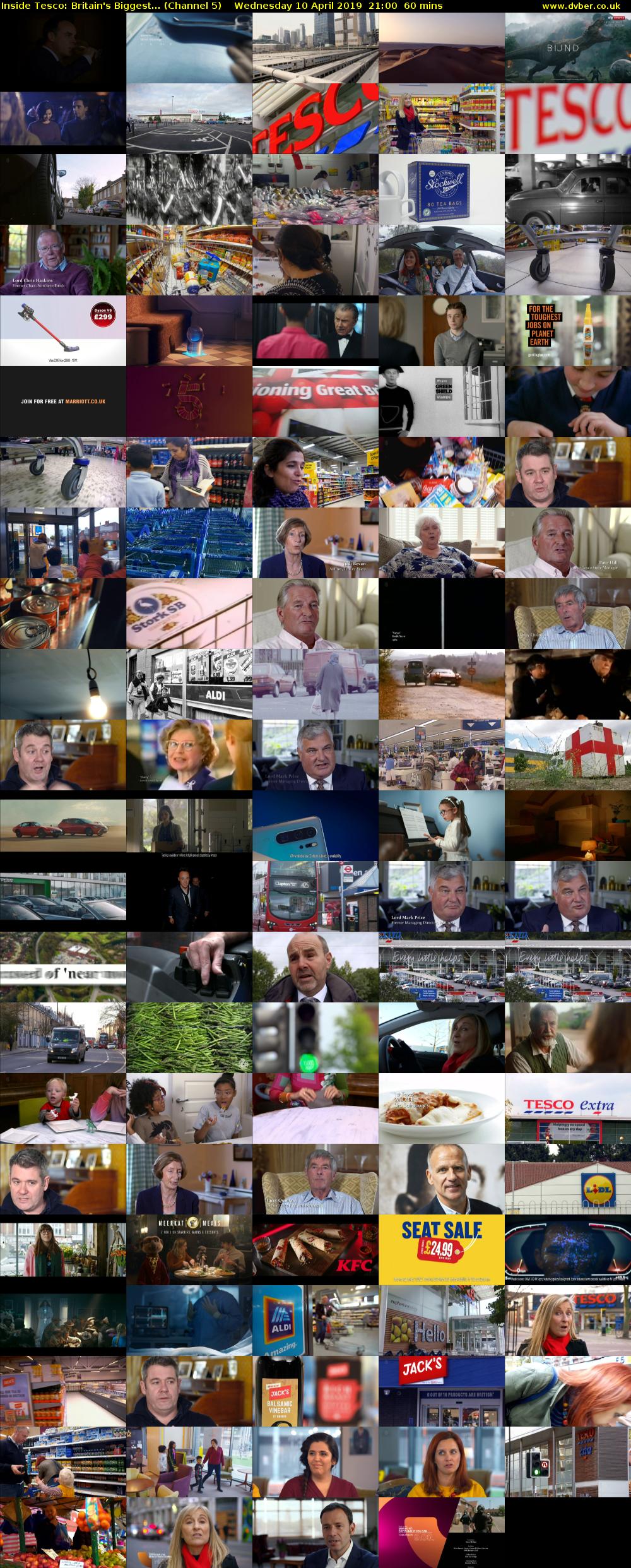 Inside Tesco: Britain's Biggest... (Channel 5) Wednesday 10 April 2019 21:00 - 22:00