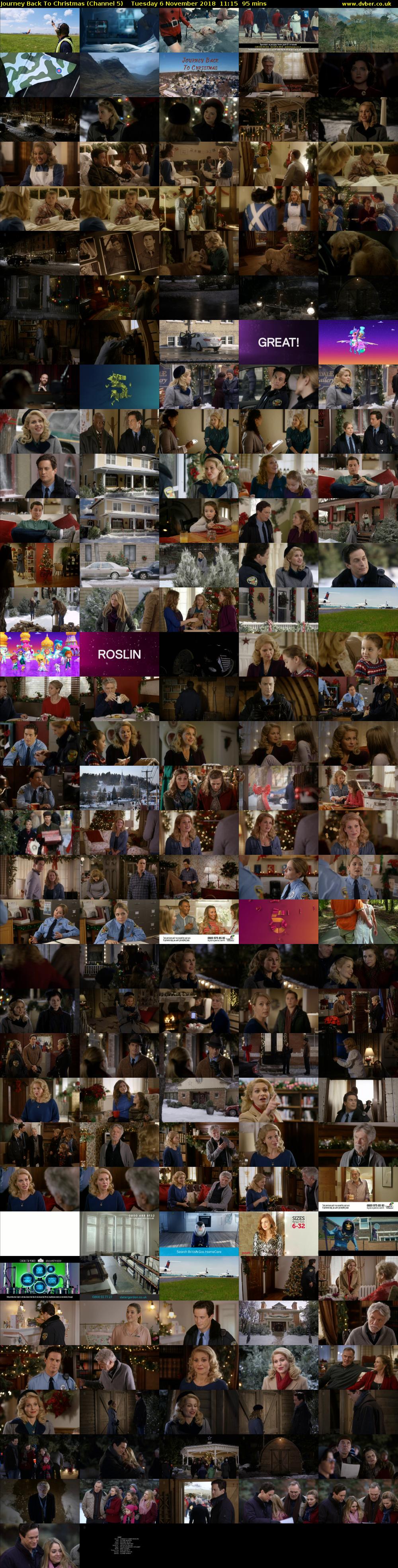 Journey Back To Christmas (Channel 5) Tuesday 6 November 2018 11:15 - 12:50