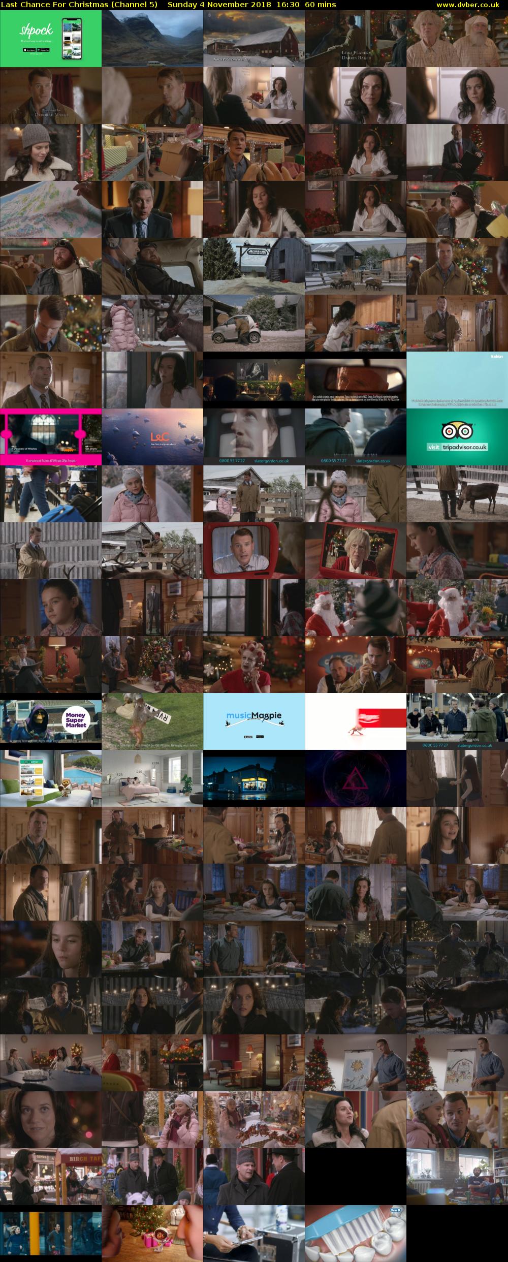 Last Chance For Christmas (Channel 5) Sunday 4 November 2018 16:30 - 17:30