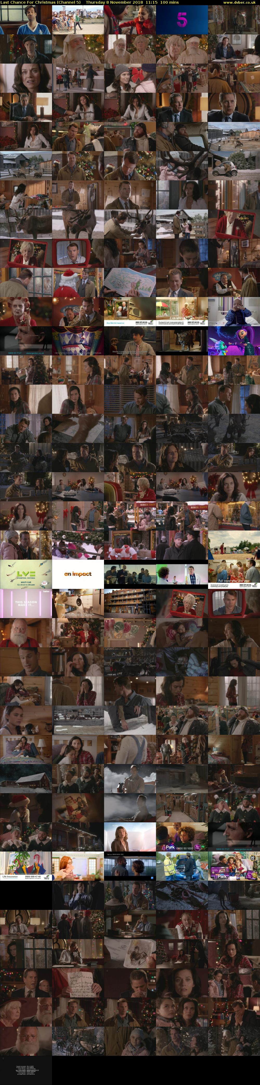 Last Chance For Christmas (Channel 5) Thursday 8 November 2018 11:15 - 12:55