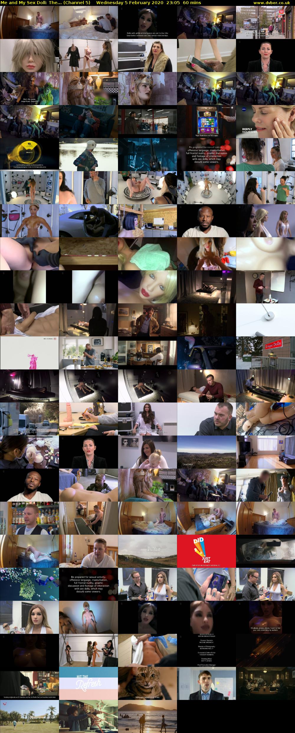 Me and My Sex Doll: The... (Channel 5) Wednesday 5 February 2020 23:05 - 00:05