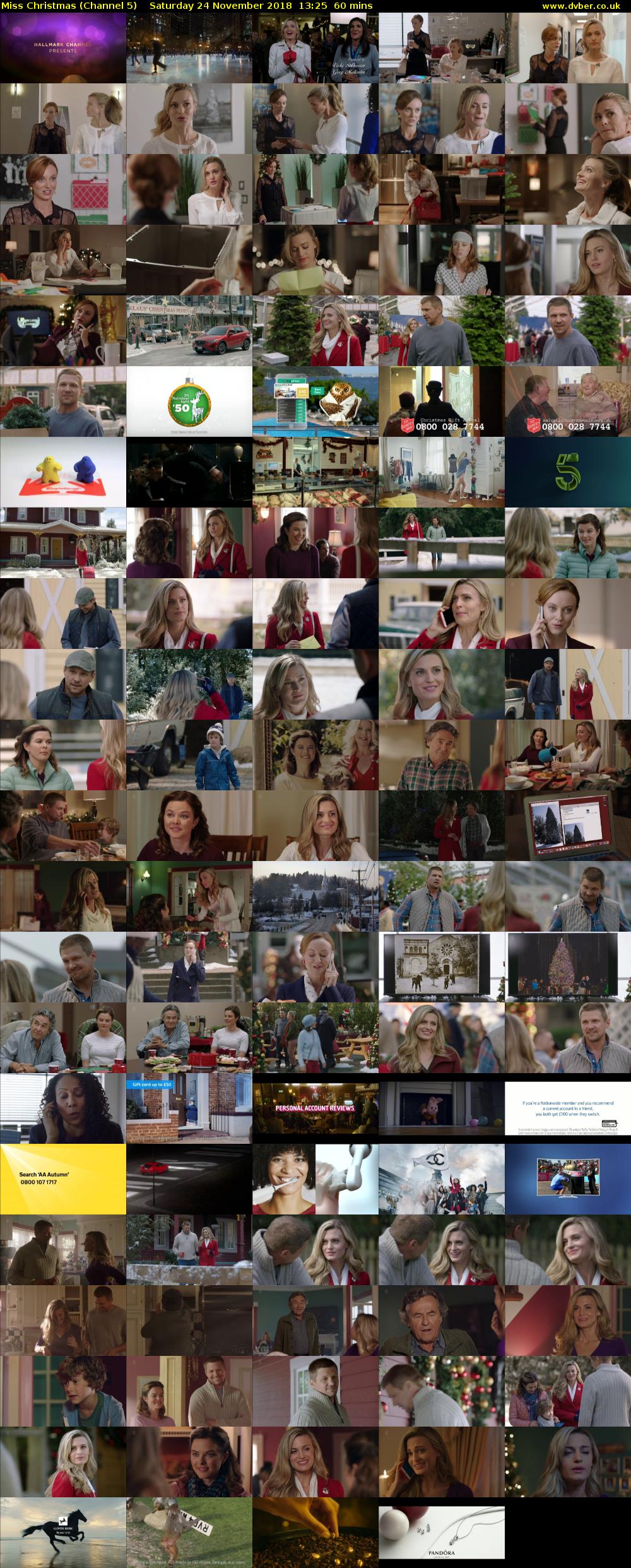 Miss Christmas (Channel 5) Saturday 24 November 2018 13:25 - 14:25