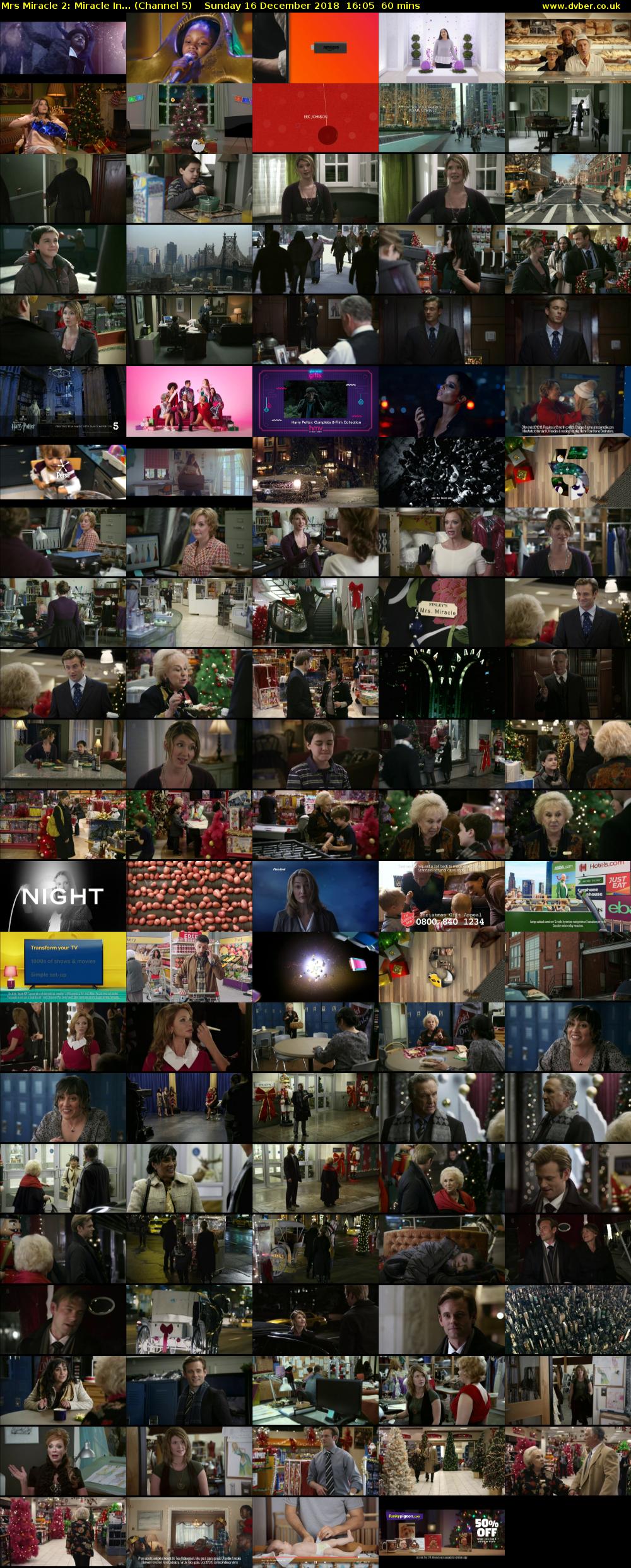 Mrs Miracle 2: Miracle In... (Channel 5) Sunday 16 December 2018 16:05 - 17:05