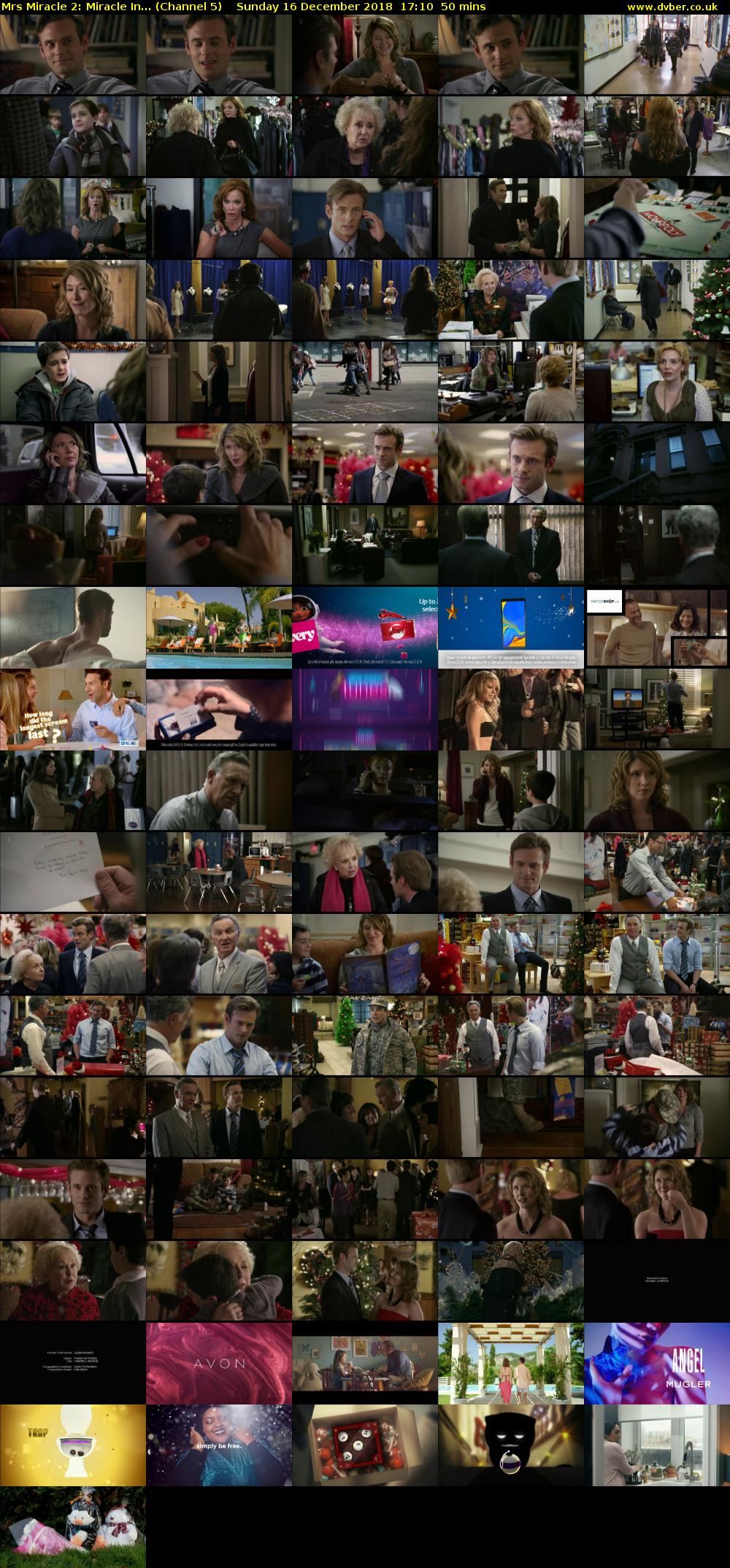Mrs Miracle 2: Miracle In... (Channel 5) Sunday 16 December 2018 17:10 - 18:00