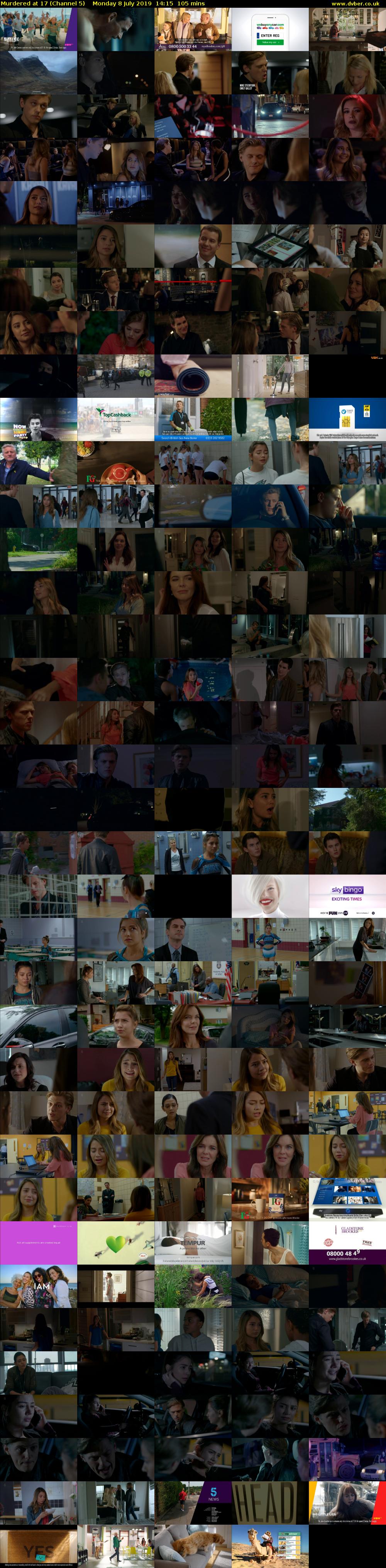Murdered at 17 (Channel 5) Monday 8 July 2019 14:15 - 16:00