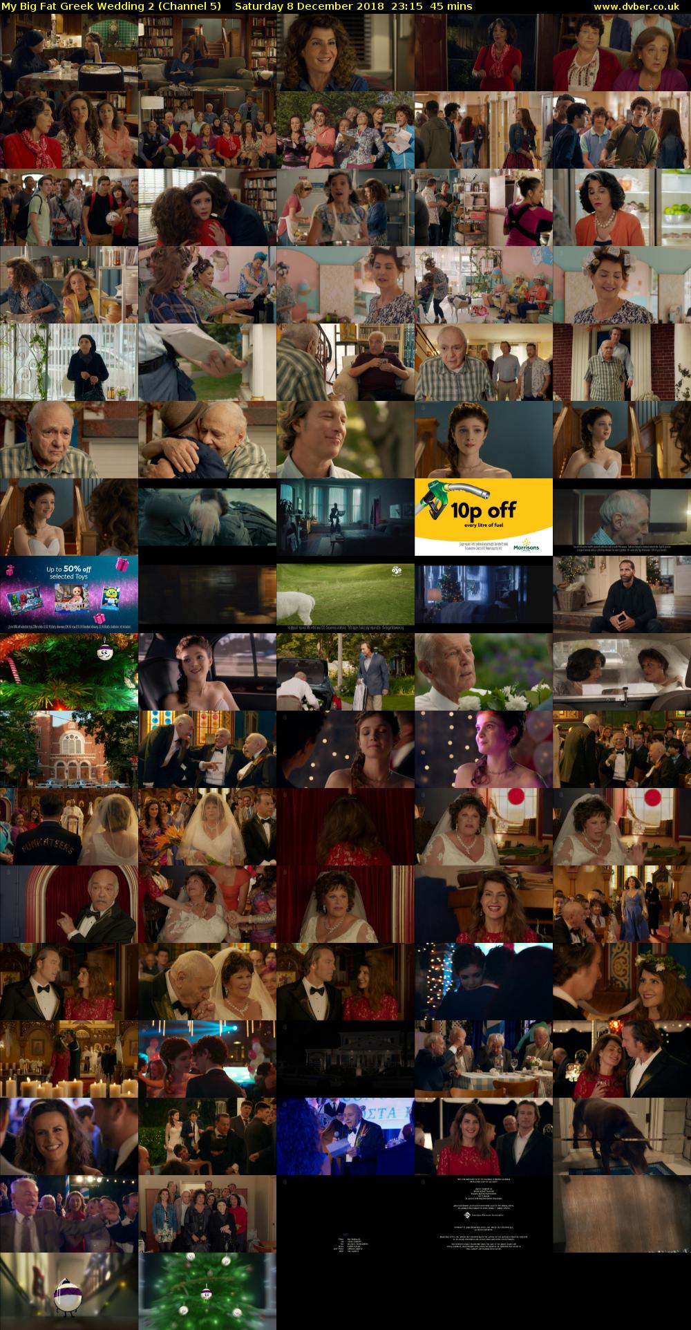 My Big Fat Greek Wedding 2 (Channel 5) Saturday 8 December 2018 23:15 - 00:00