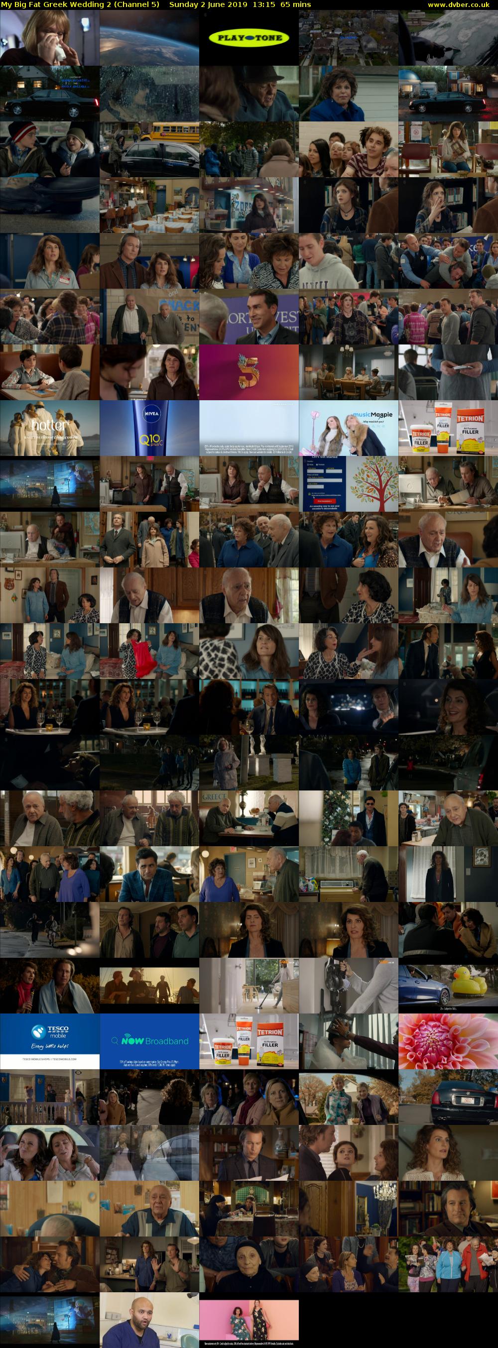 My Big Fat Greek Wedding 2 (Channel 5) Sunday 2 June 2019 13:15 - 14:20