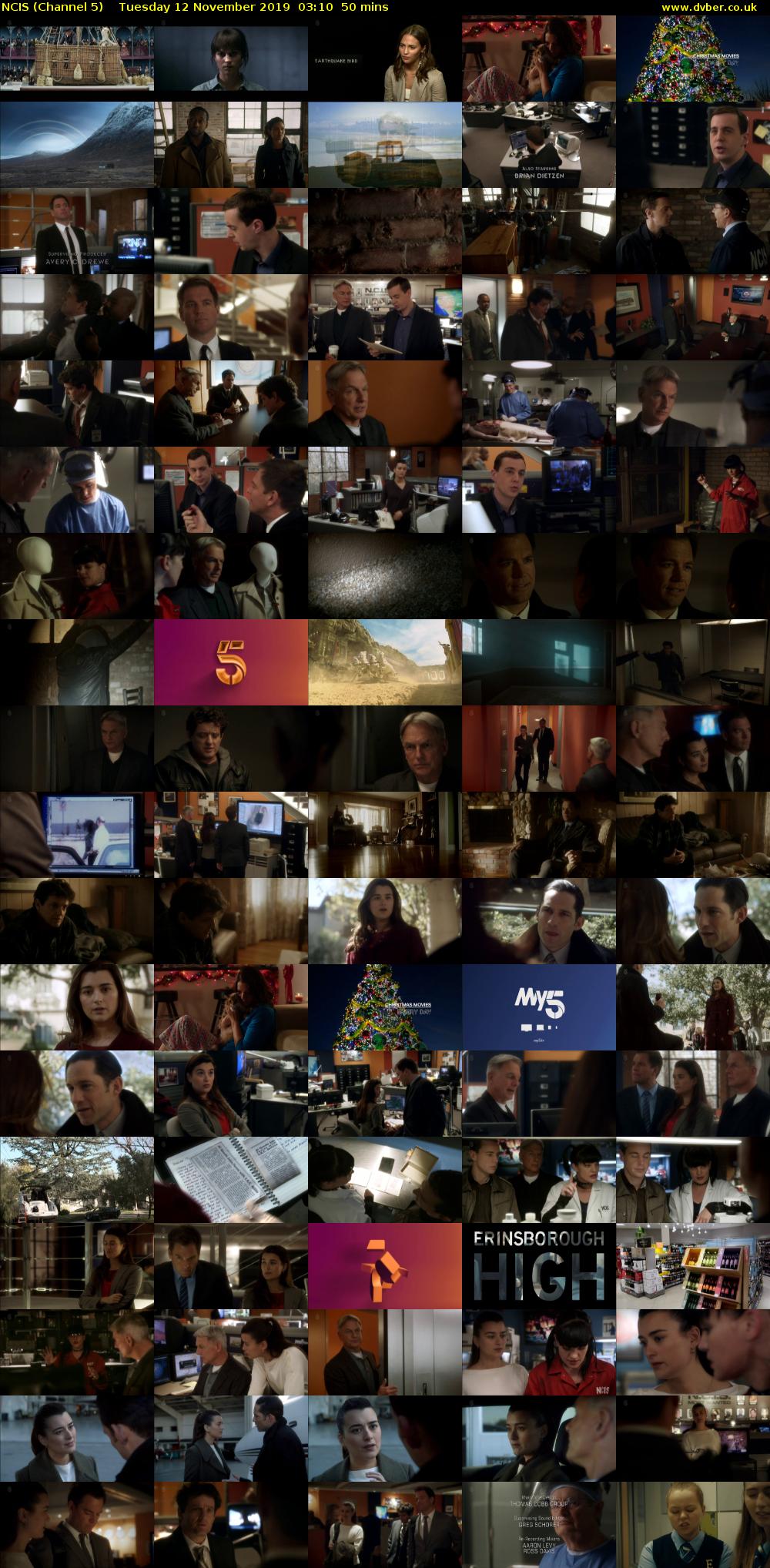 NCIS (Channel 5) Tuesday 12 November 2019 03:10 - 04:00
